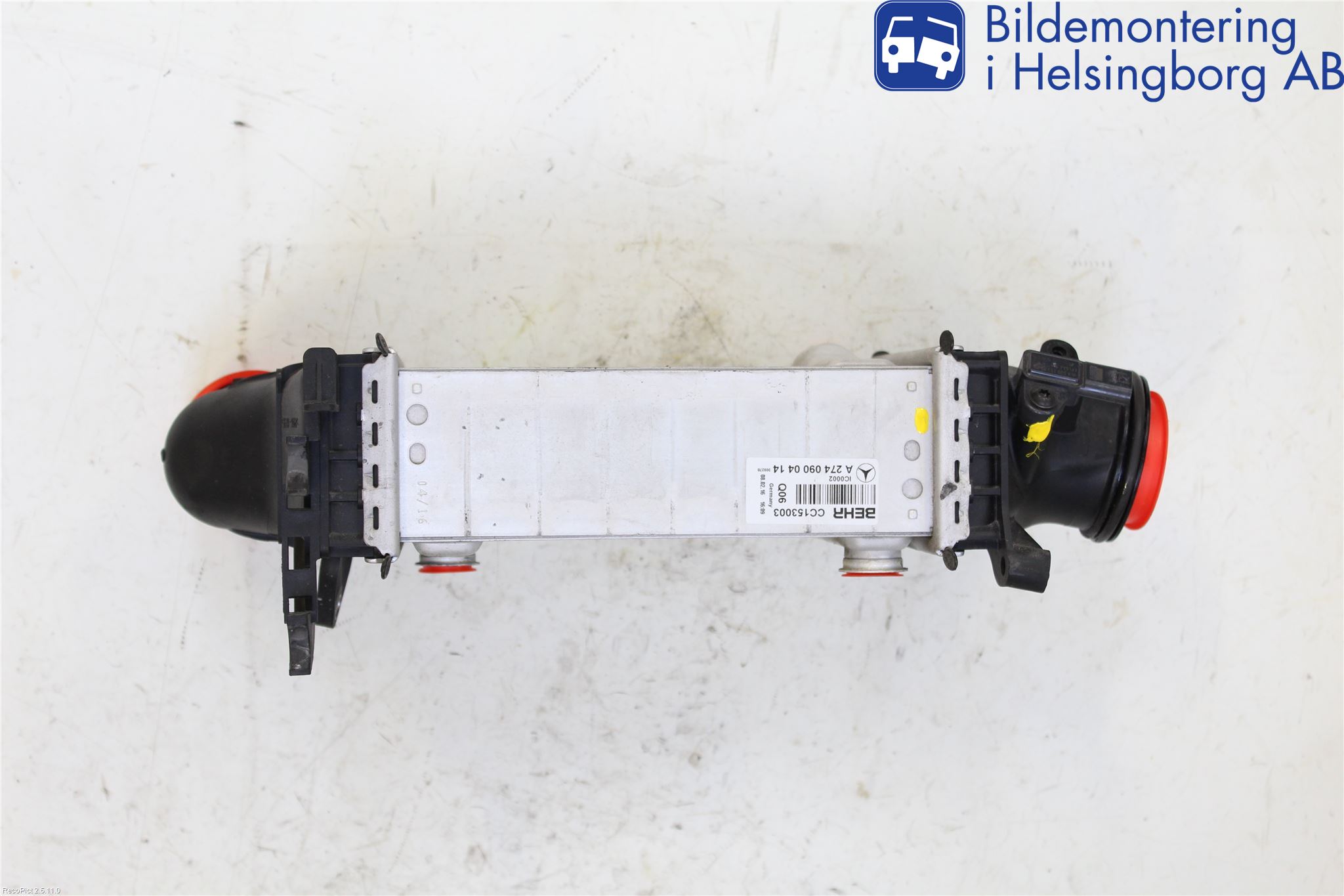 Mercedes-Benz MB C-KLASS (W205) 14-21 Laddluft-Intercooler Kyl