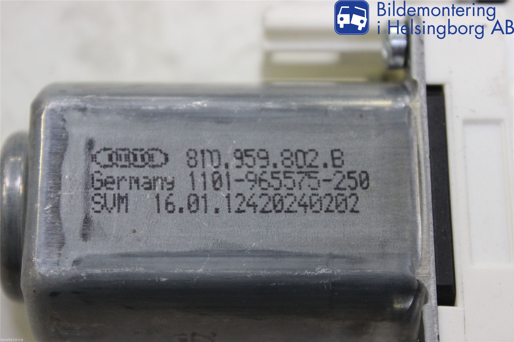 Audi A5 07-16 Fönsterhissmotor