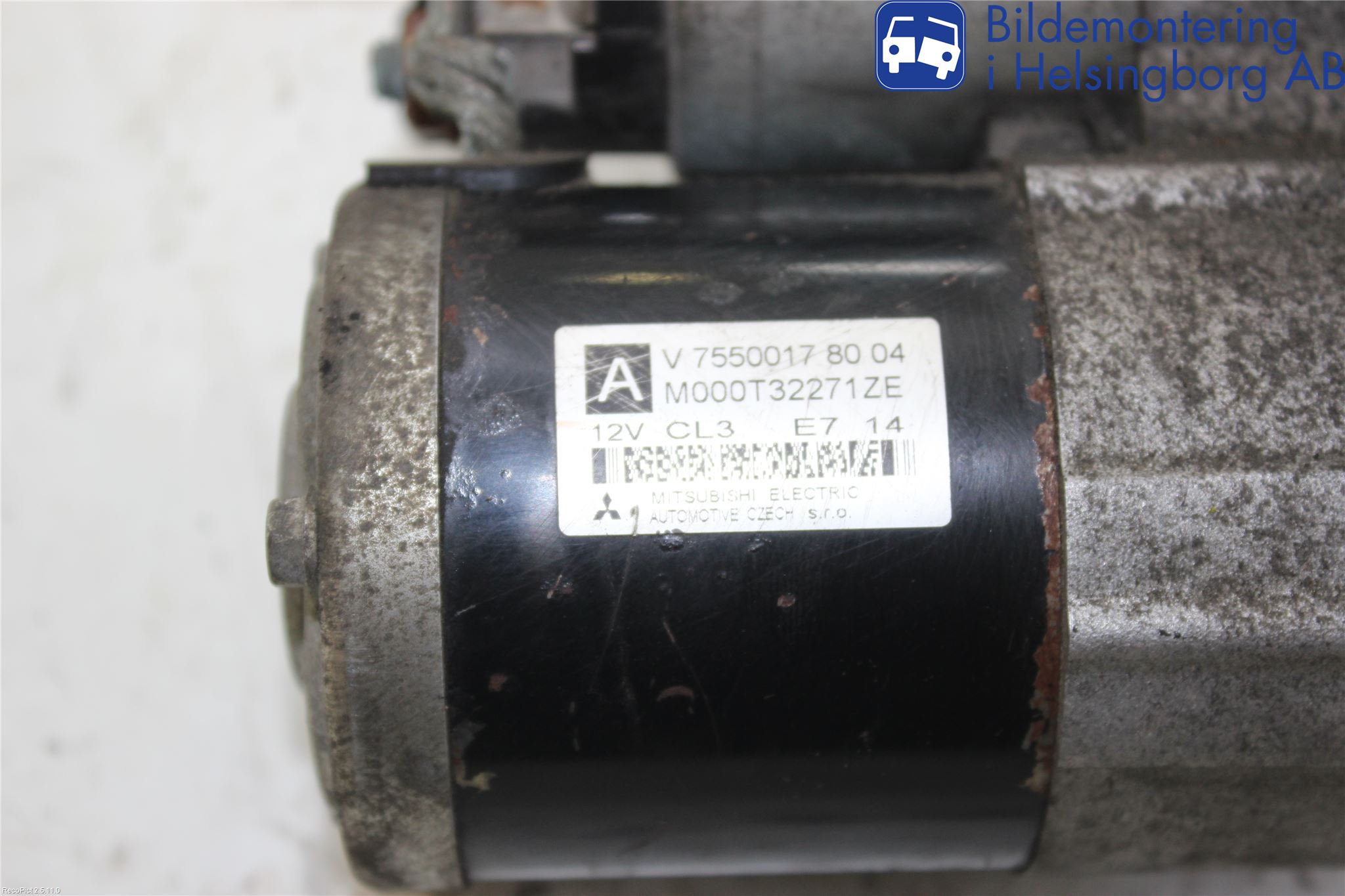 Peugeot 207 Startmotor