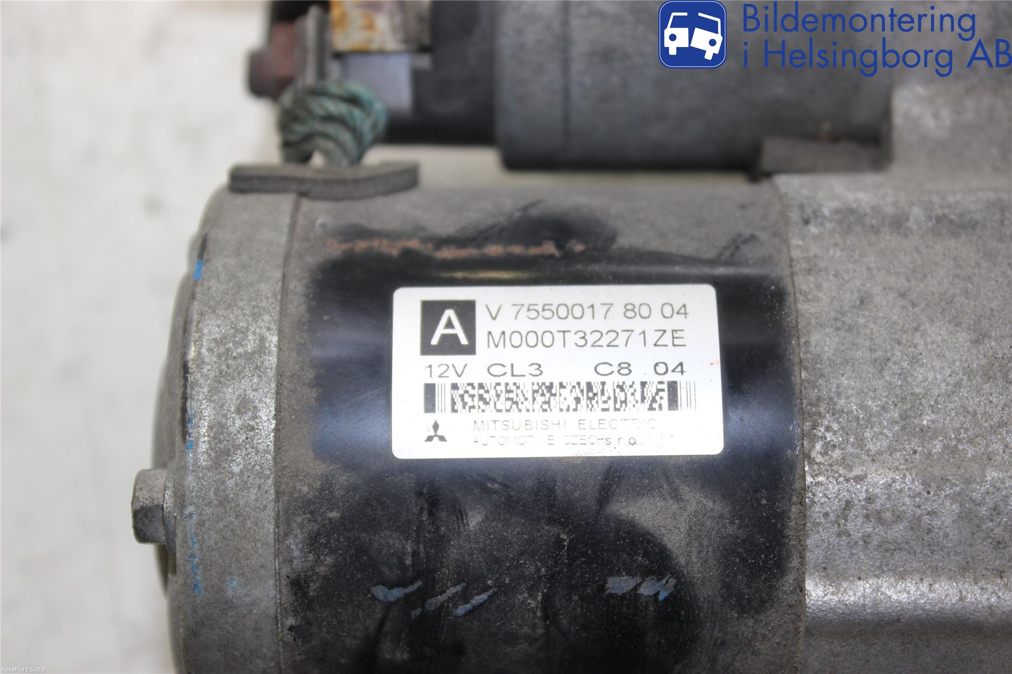 Peugeot 207 Startmotor