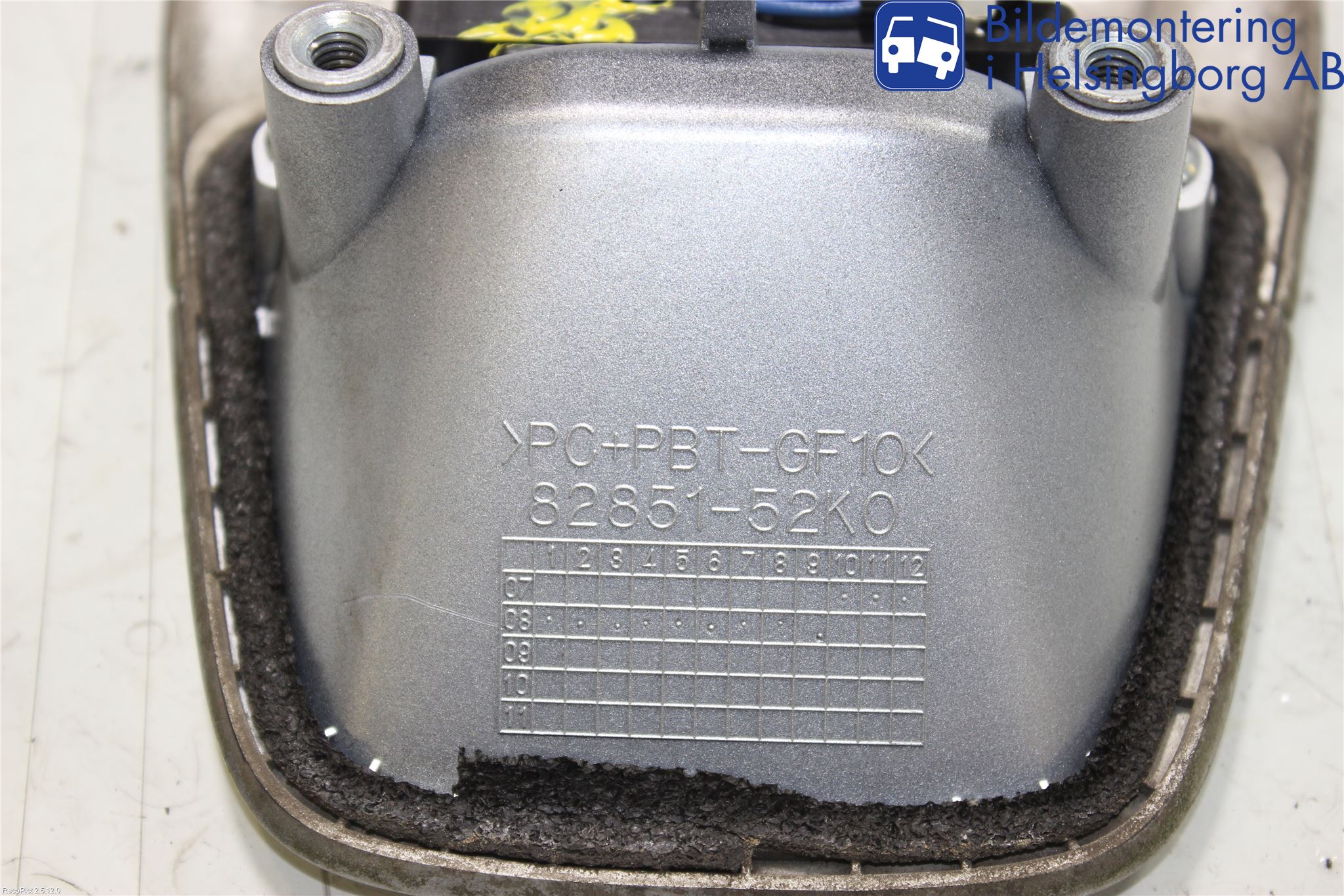 Opel AGILA B 08-15 Bakluckehandtag