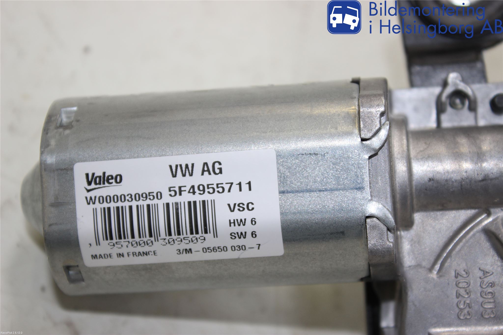 Skoda OCTAVIA (5E) 13-20 Torkarmotor Baklucka