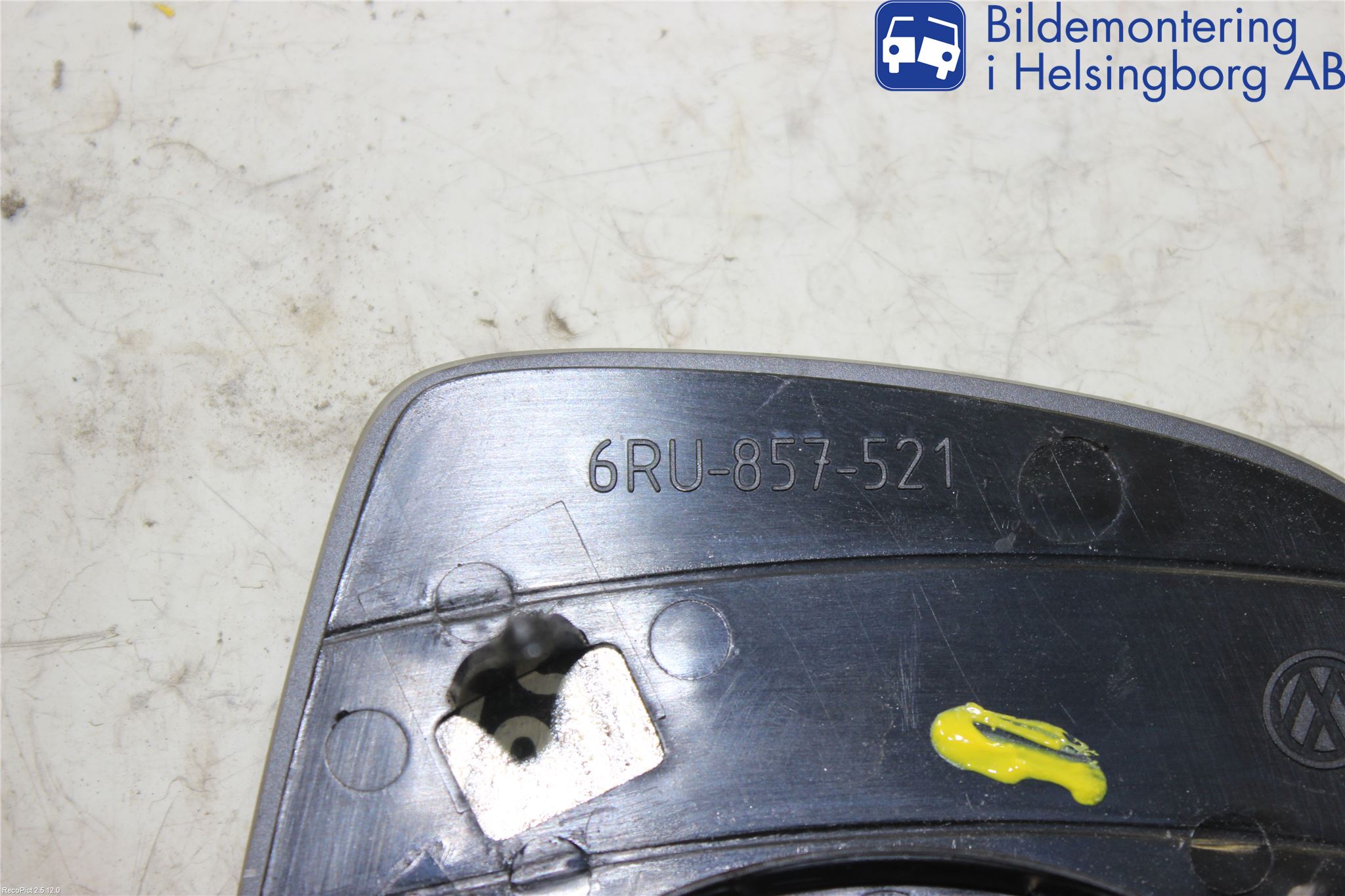 Skoda CITIGO / CITIGO E IV Spegelglas Vä