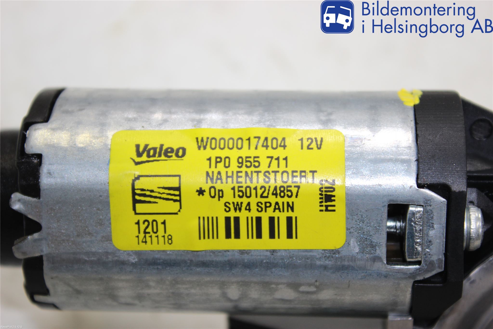 Seat LEON 06-12 Torkarmotor Baklucka