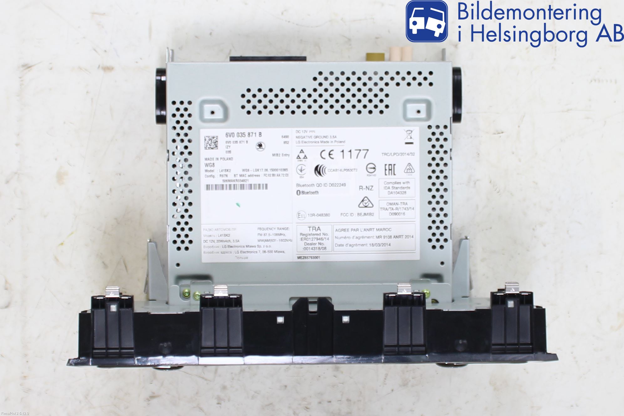 Skoda FABIA 15-21 Cd Radio - Multimediapanel