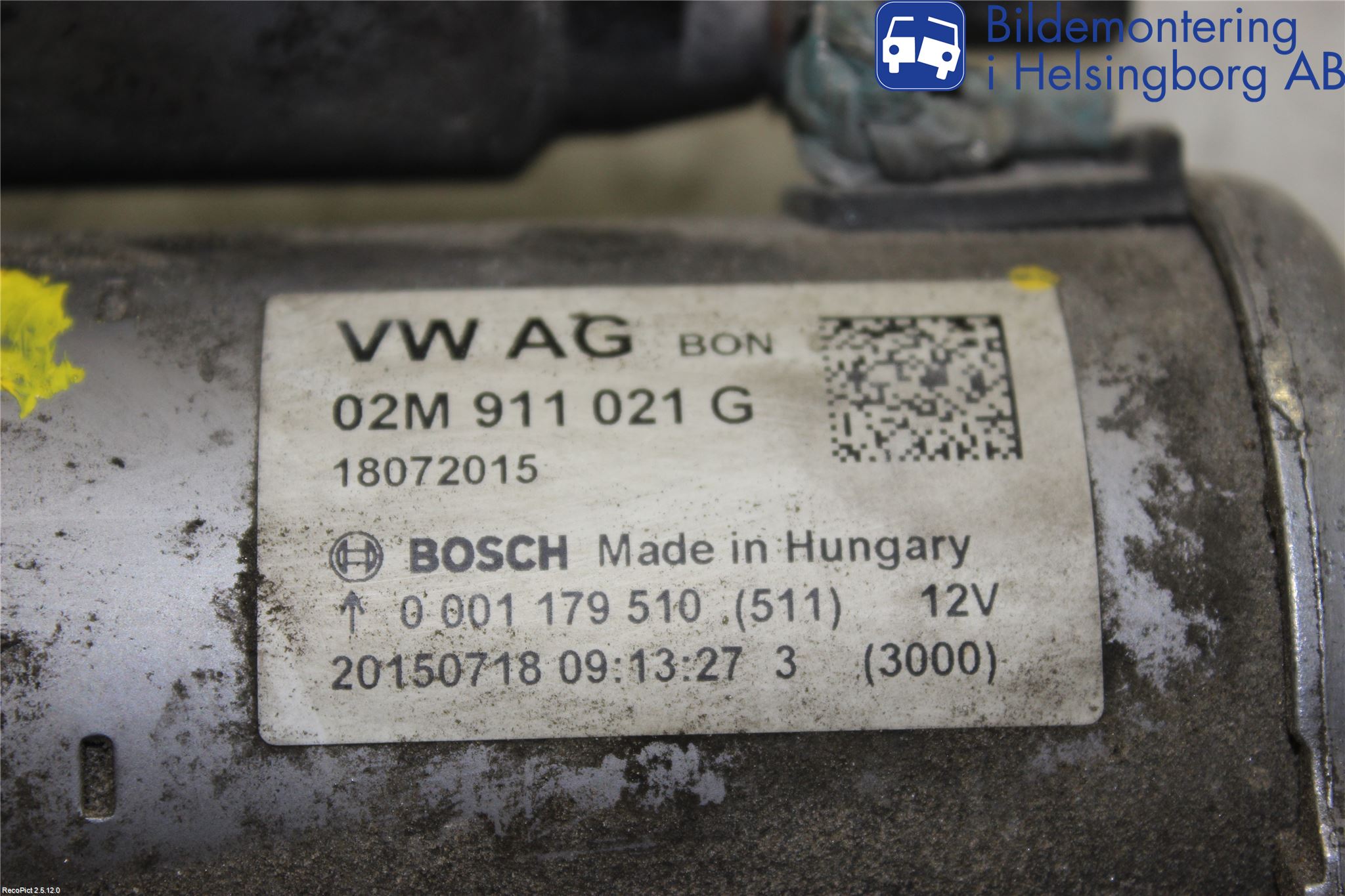 Skoda CITIGO / CITIGO E IV Startmotor