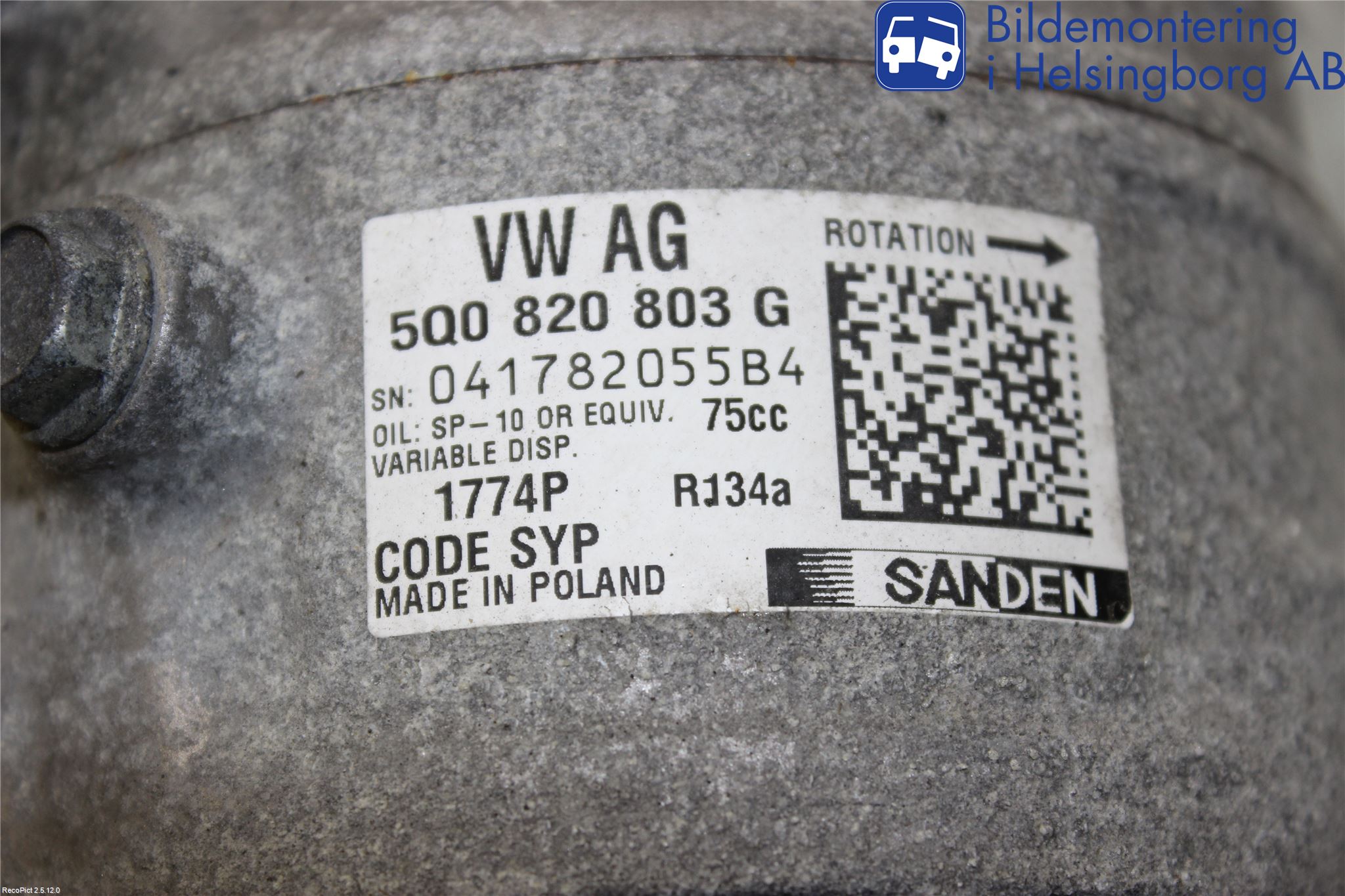 Skoda FABIA 15-21 Ac Kompressor