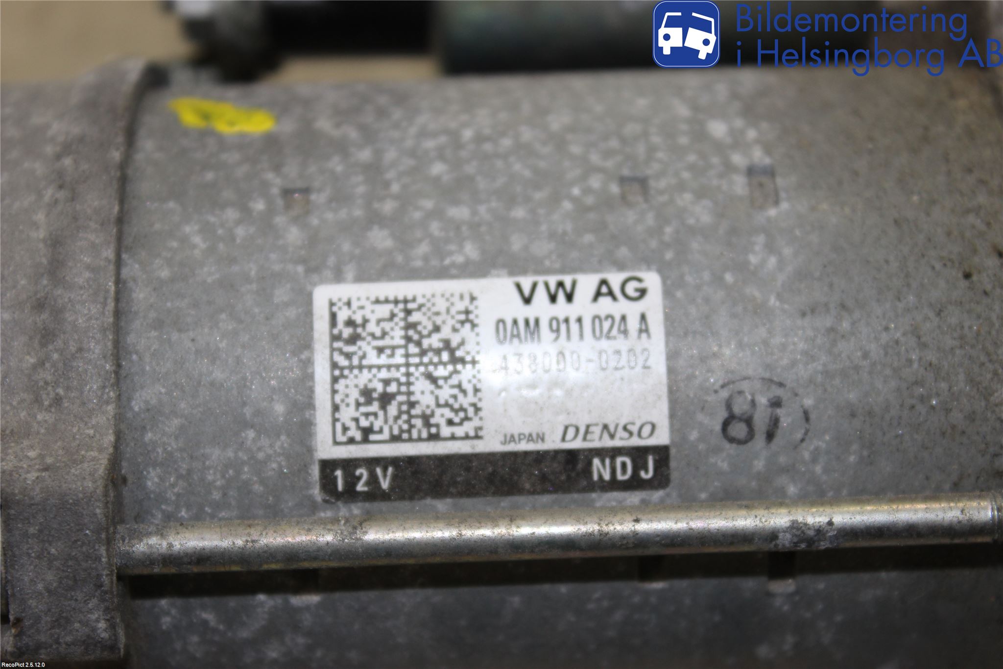 Skoda FABIA 15-21 Startmotor