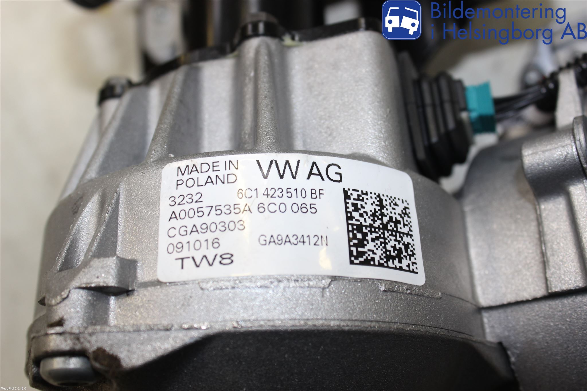 Seat IBIZA IV 08-16 Rattaxelagg Med Inb Servo