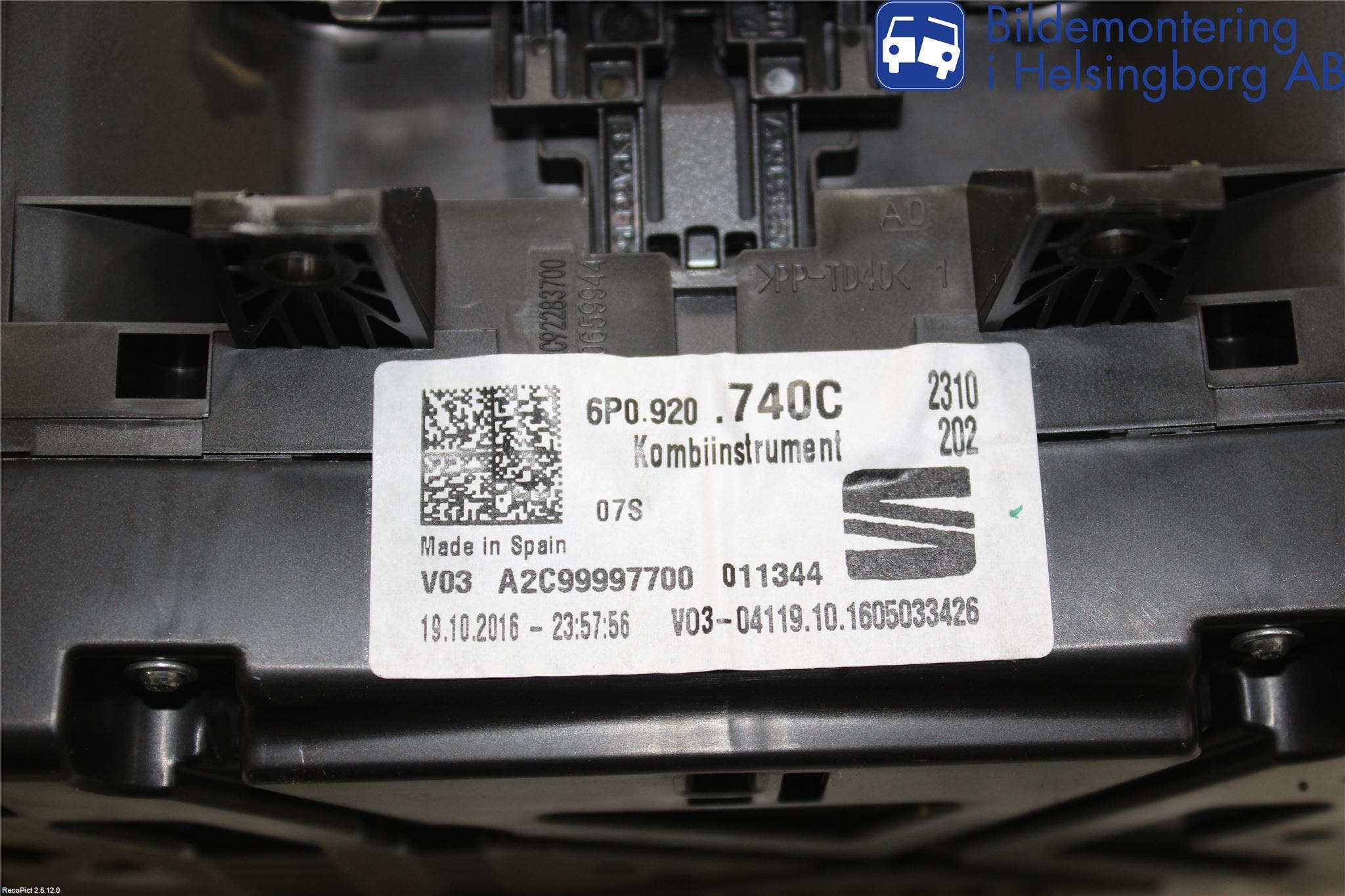 Seat IBIZA IV 08-16 Instrument Komb