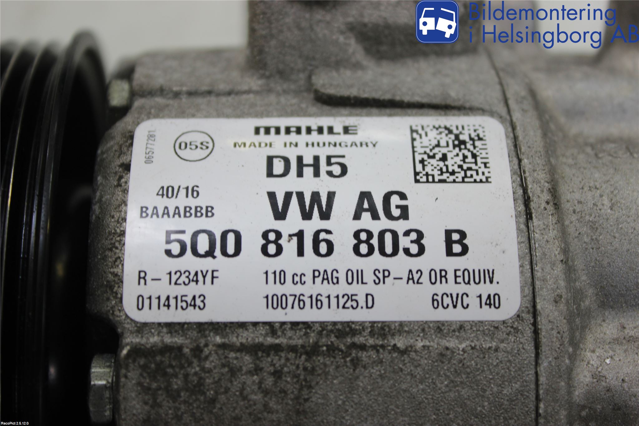 Seat IBIZA IV 08-16 Ac Kompressor