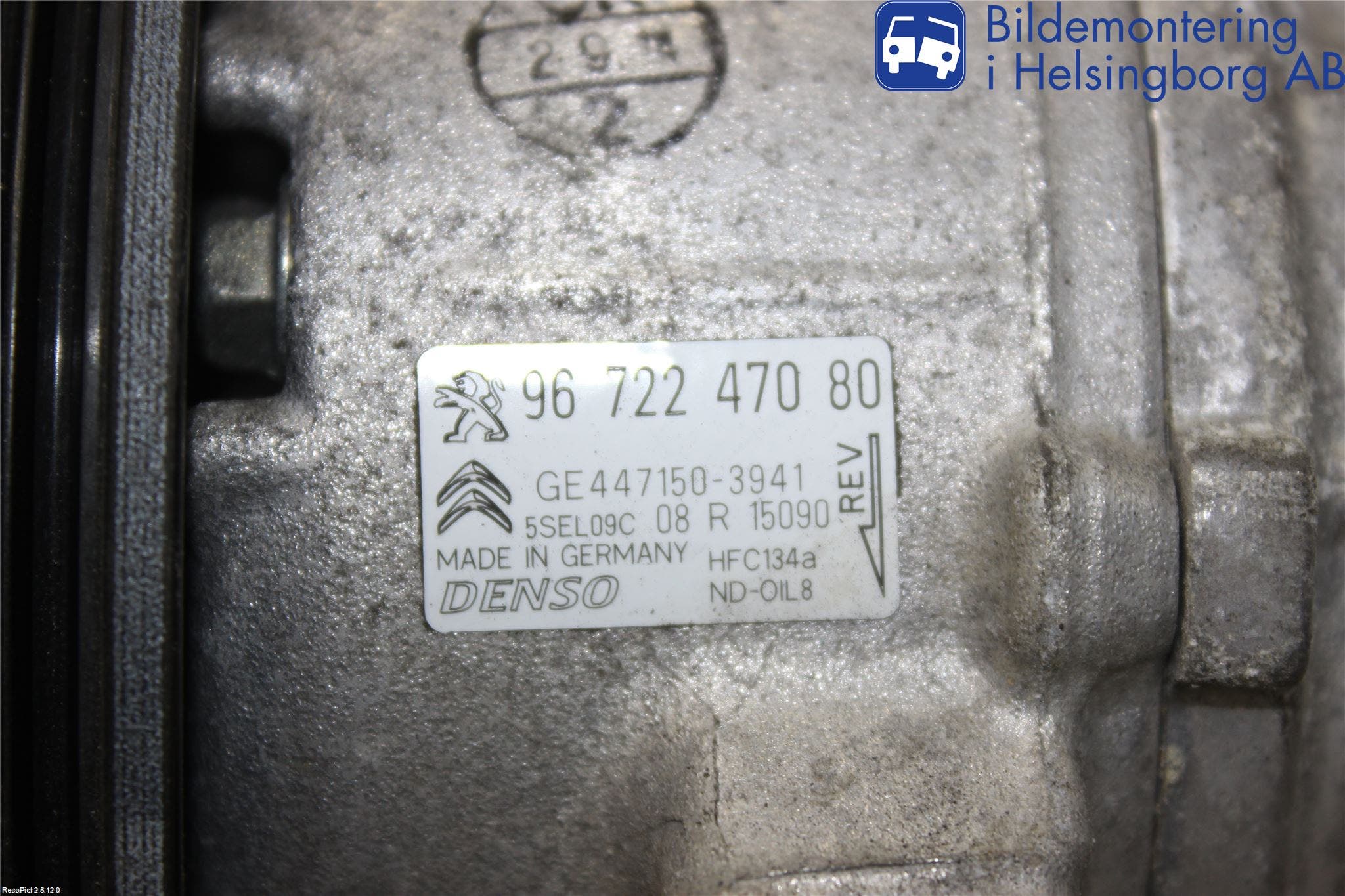 Peugeot 208 12-15 Ac Kompressor