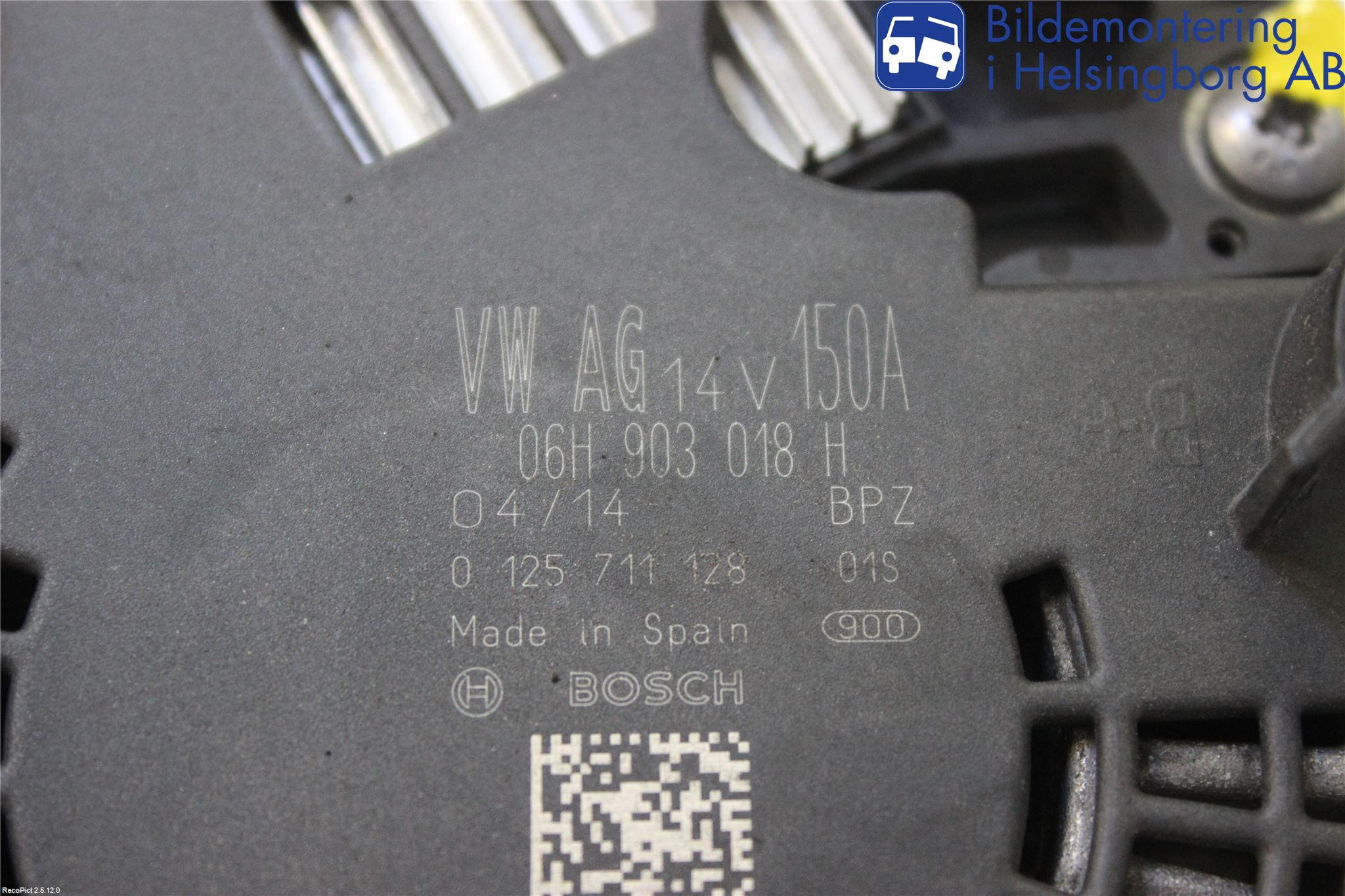 Audi A4 12-15 Generator