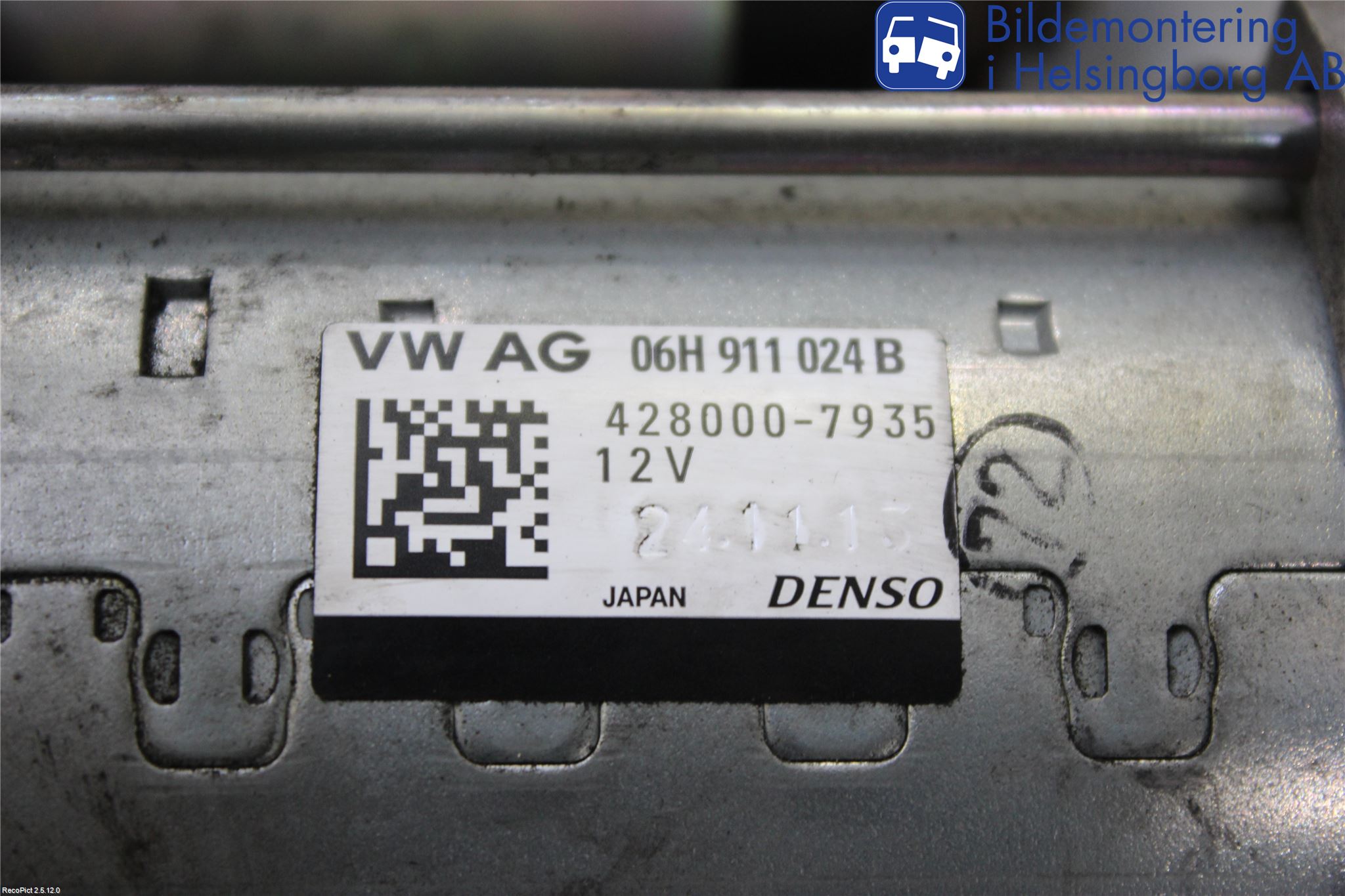 Audi A4 12-15 Startmotor