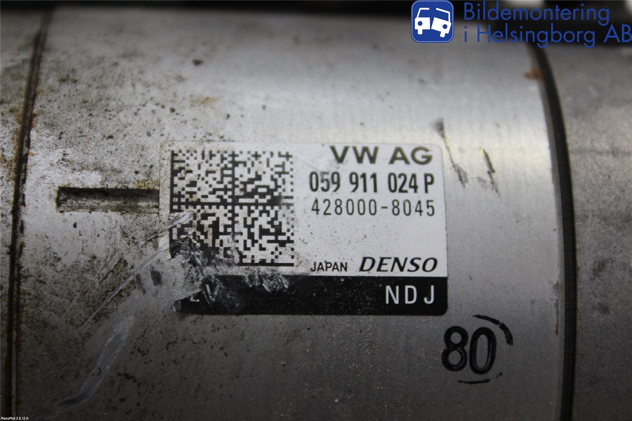 Audi A6/S6 4G 11-18 Startmotor Diesel