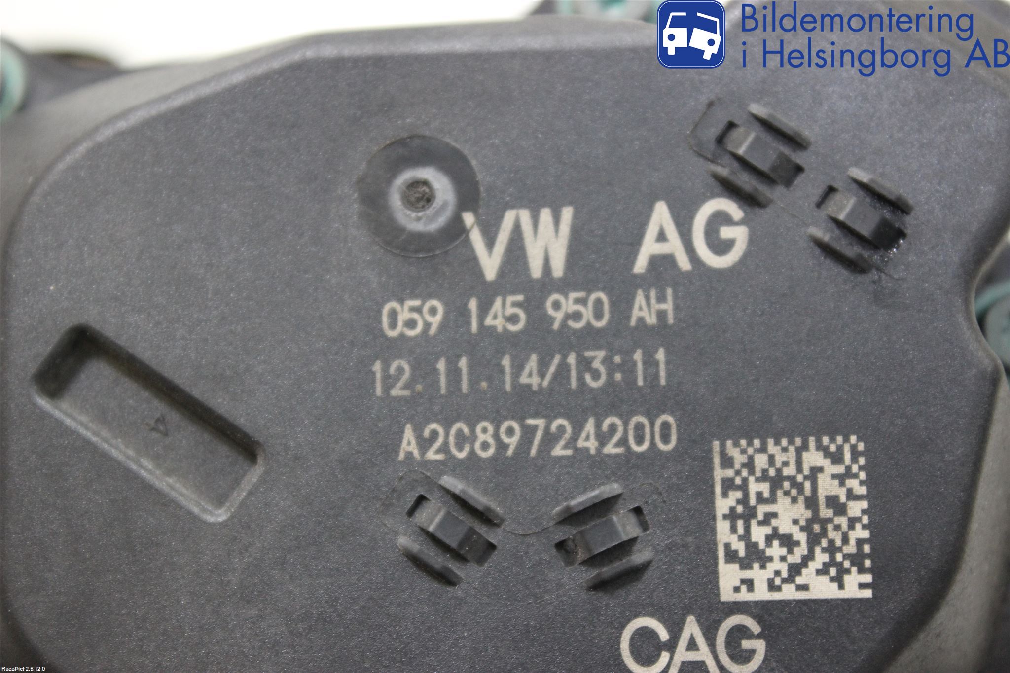 Audi A6/S6 4G 11-18 Injspjällhus