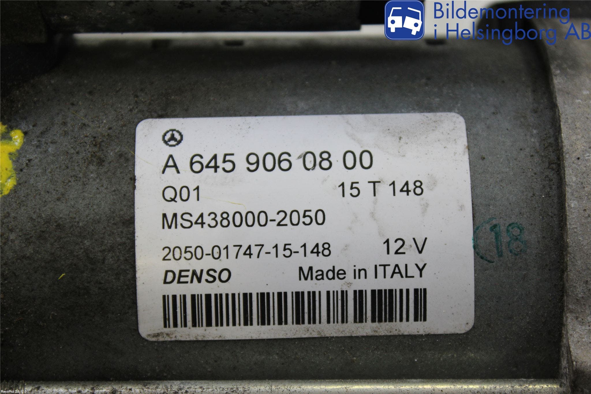 Mercedes-Benz MB CLA-KLASS (C117/X117) 13-19 Startmotor