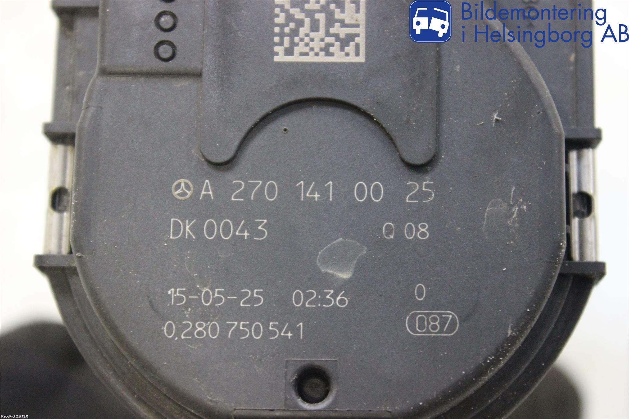 Mercedes-Benz MB CLA-KLASS (C117/X117) 13-19 Injspjällhus