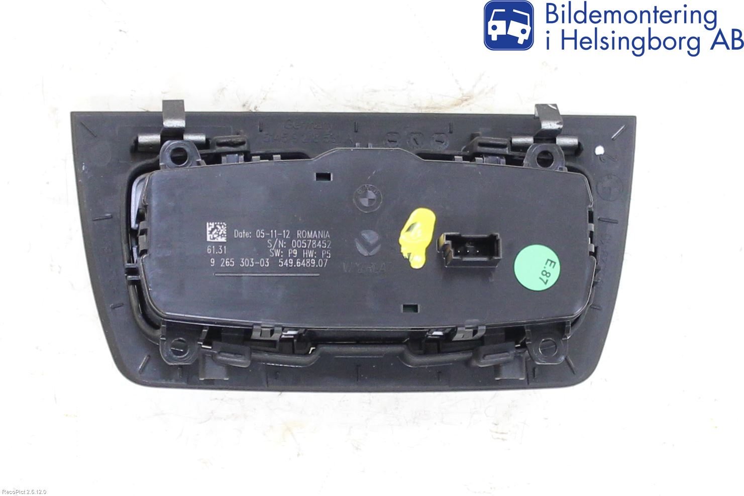 BMW 3 F30/F31/F80 12-19 Strömställare Ljus