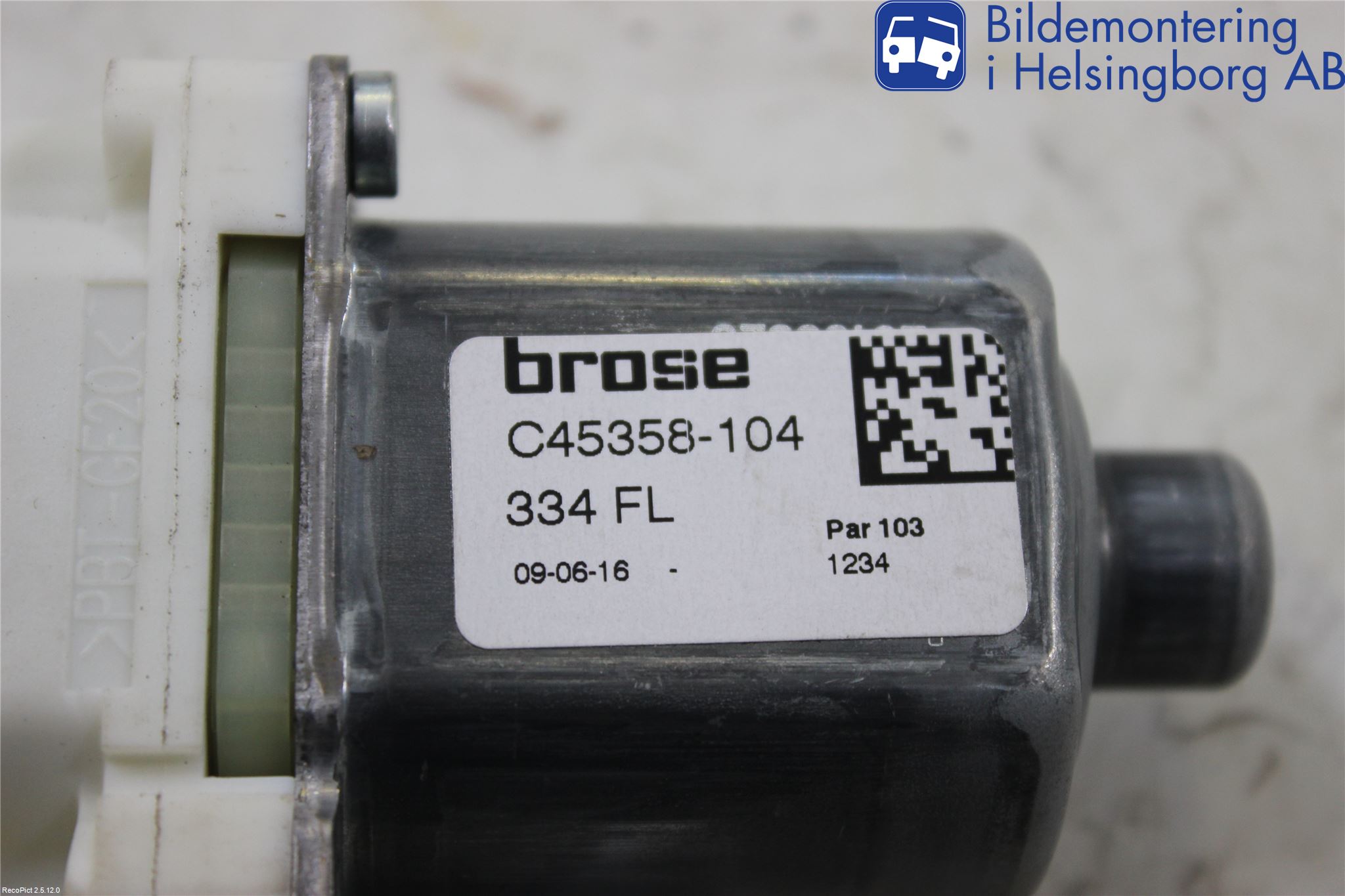 Fiat 500X 15- Fönsterhissmotor