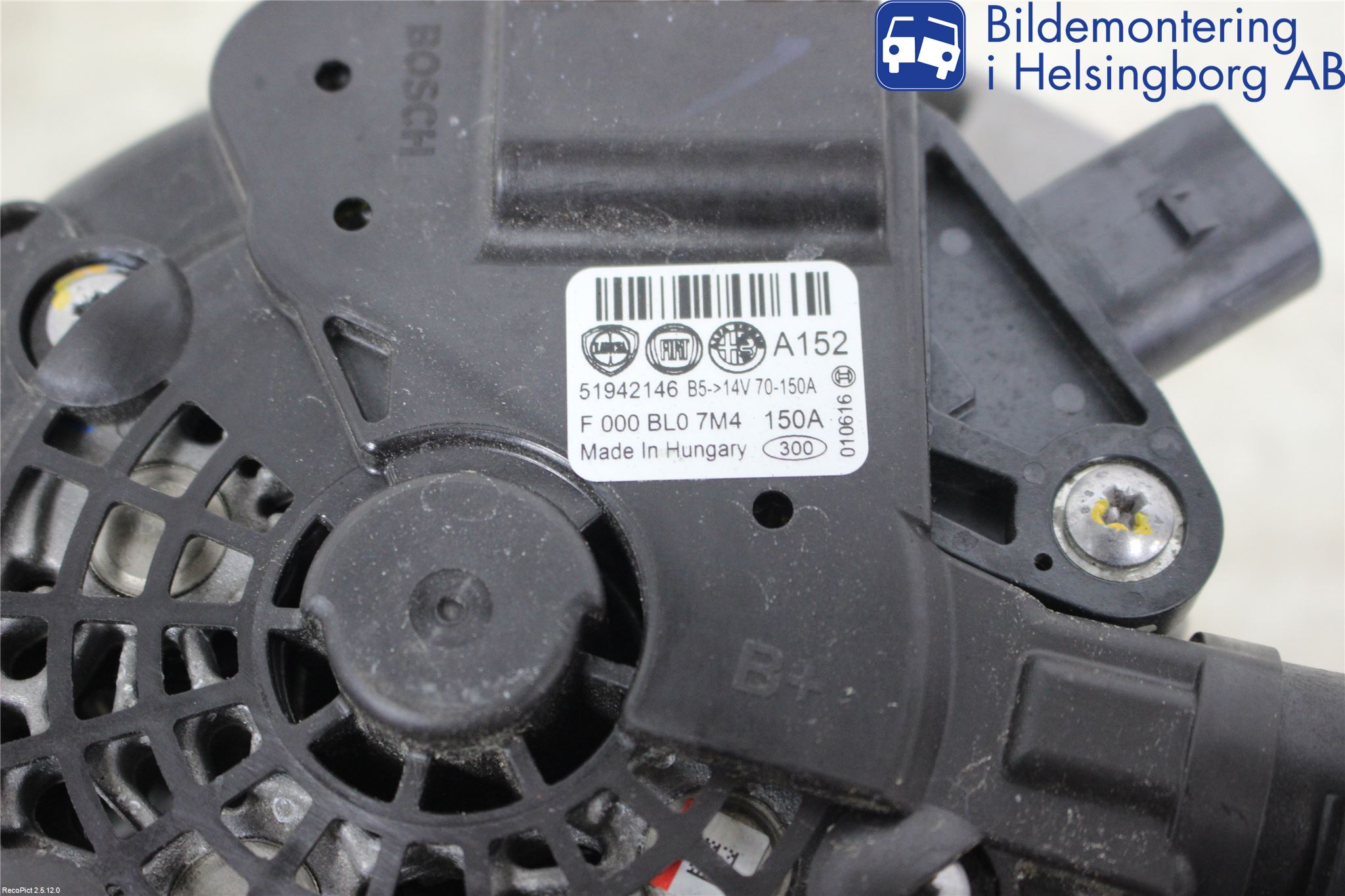 Fiat 500X 15- Generator