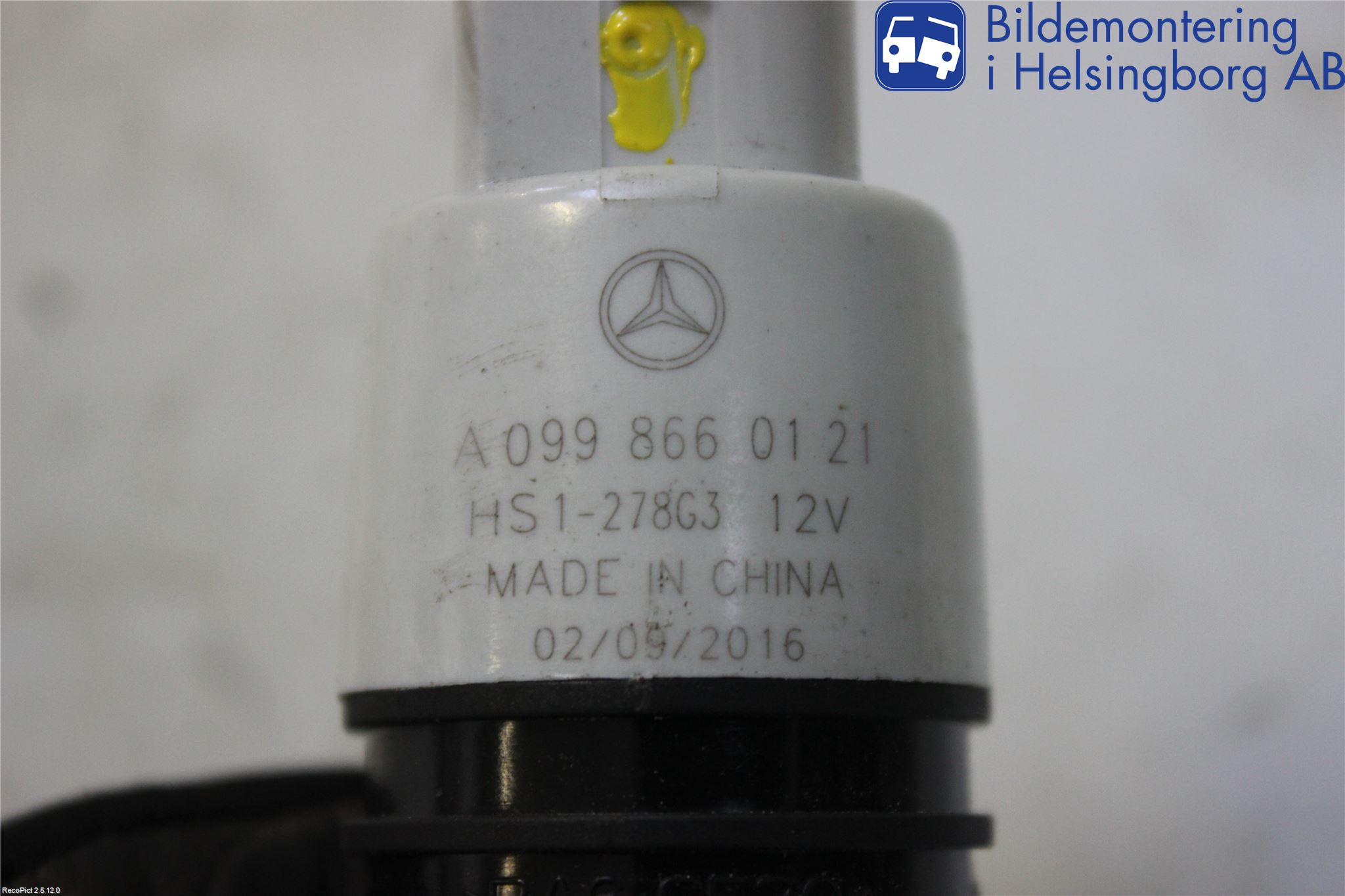 Mercedes-Benz MB C-KLASS (W205) 14-21 Spolarpump Vindruta
