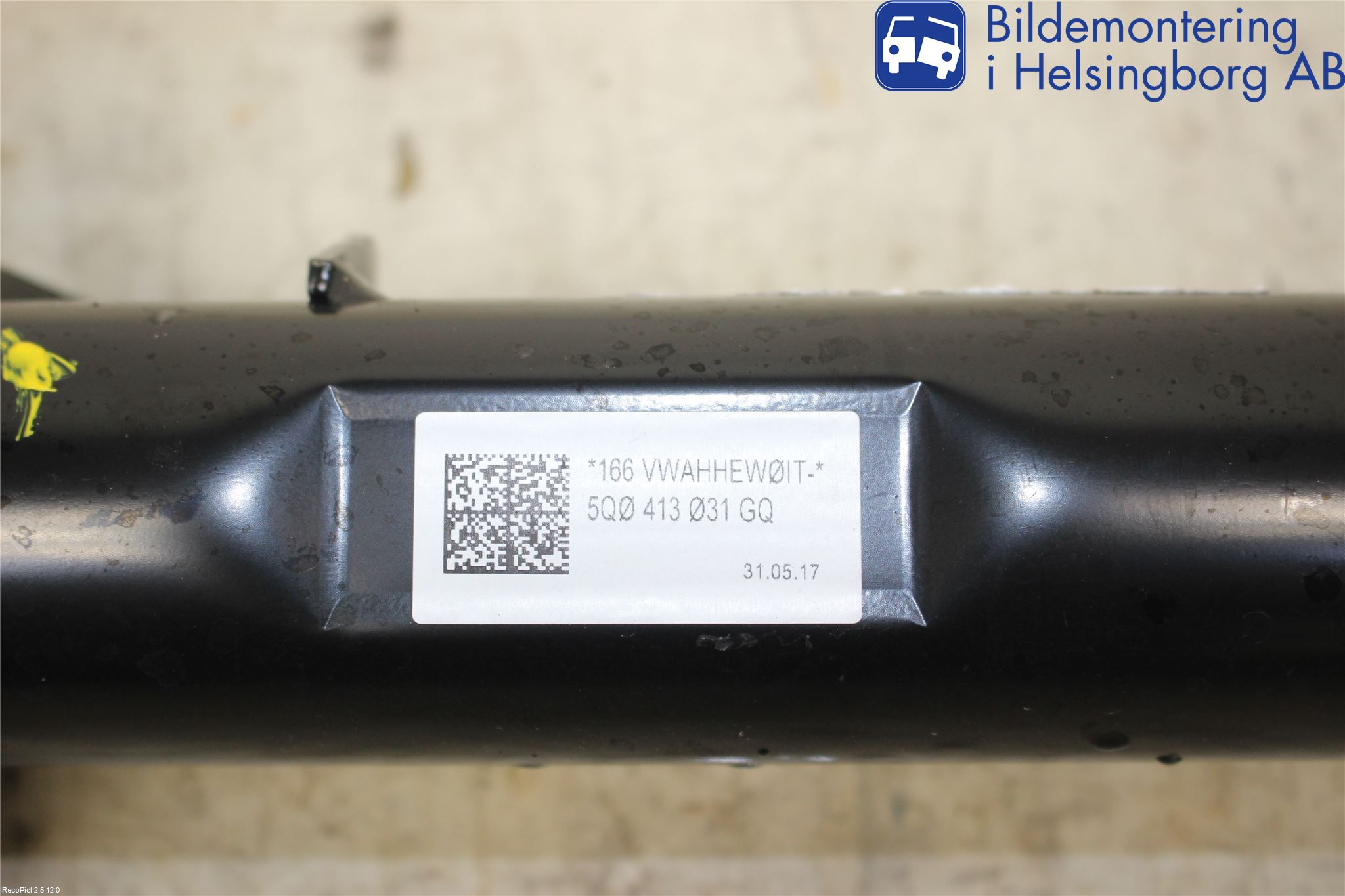 Audi Q2/SQ2 17- Fjäderben Fram Vänster