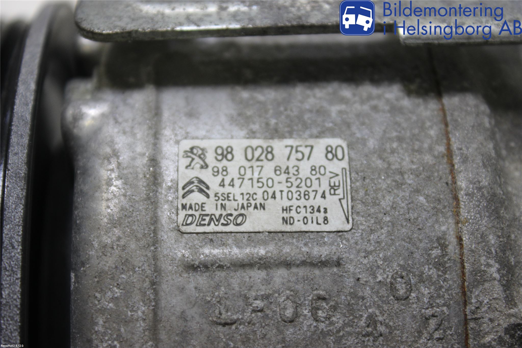 Peugeot PARTNER 16-18 Ac Kompressor