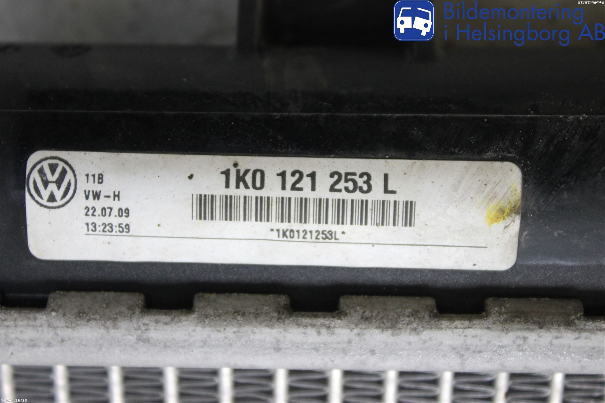 Volkswagen VW PASSAT 05-11 Kylare Aut