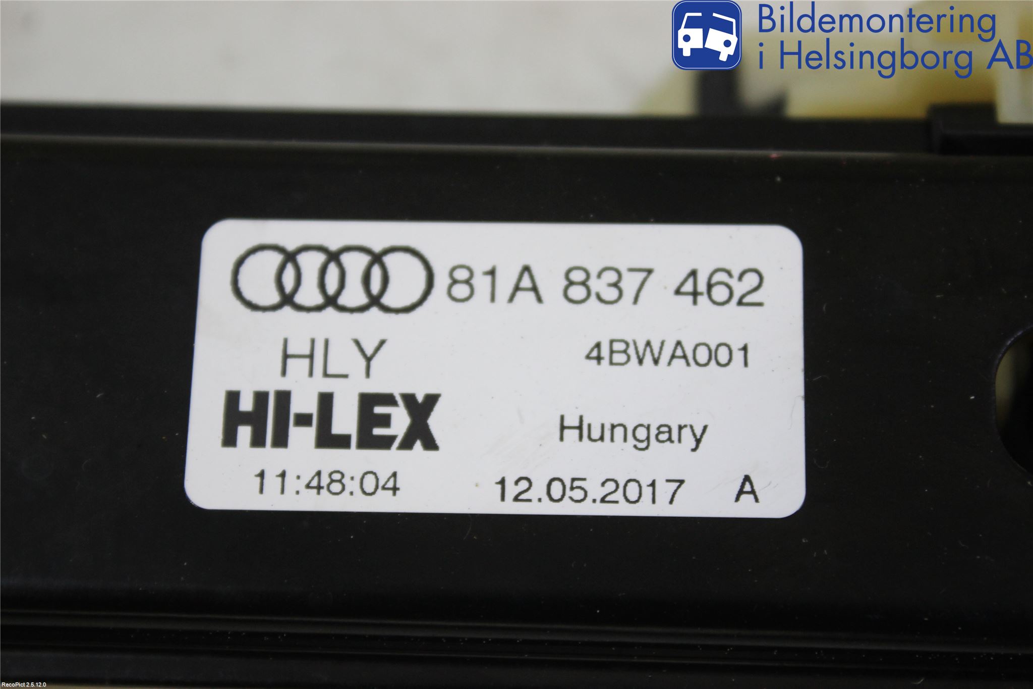 Audi Q2/SQ2 17- Fönsterhiss El Kompl