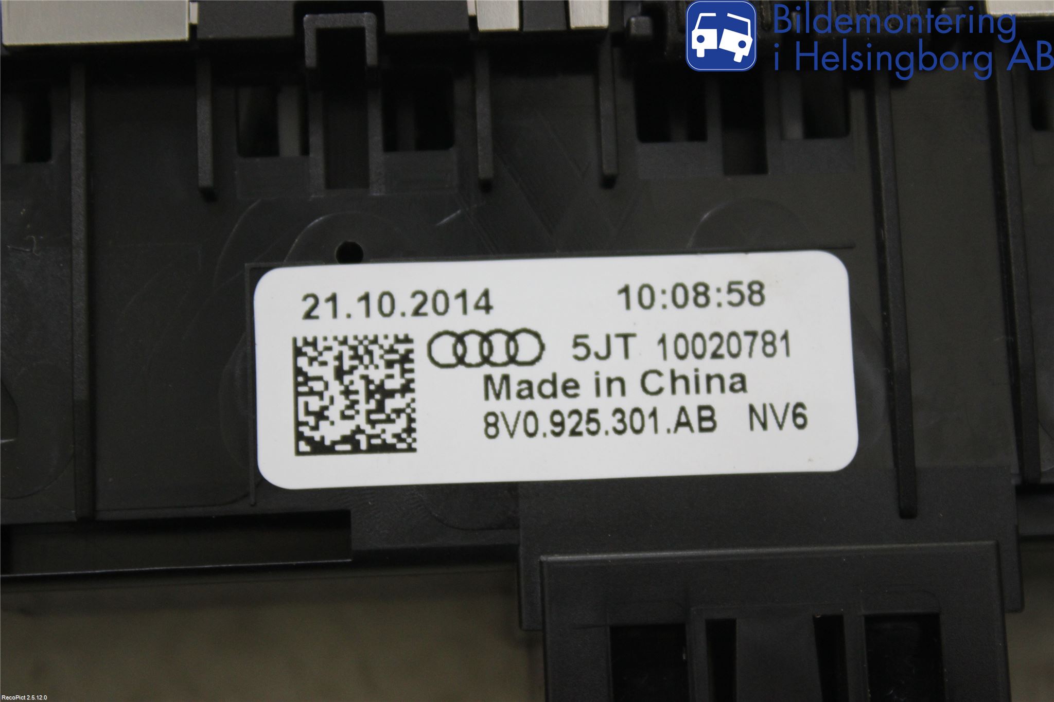 Audi A3/S3 8V 13-20 Strömställare Multifunktion