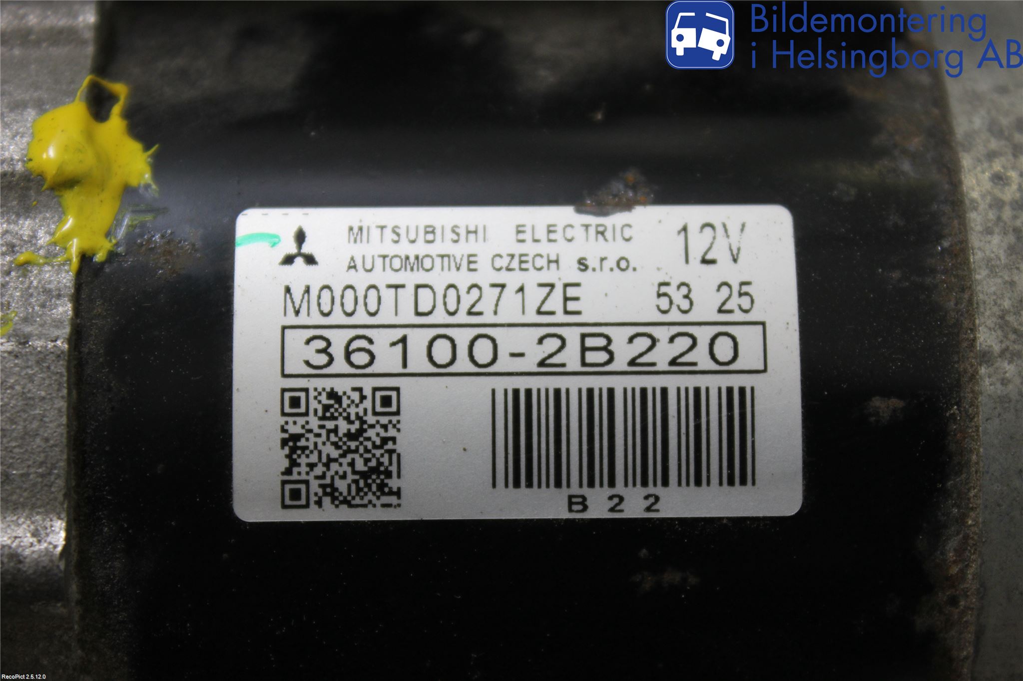 Hyundai ix35 Startmotor