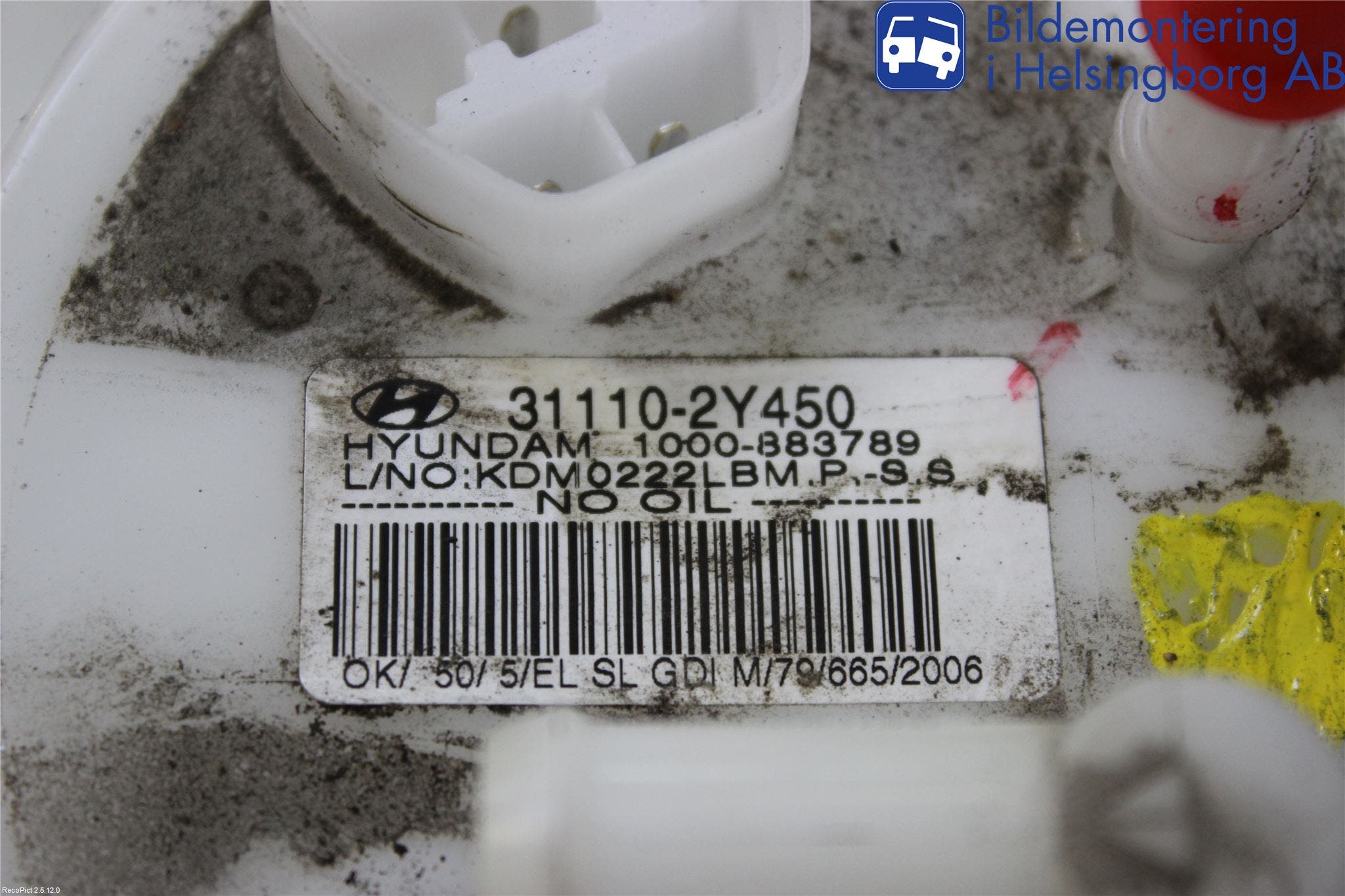 Hyundai ix35 Bränslepump El