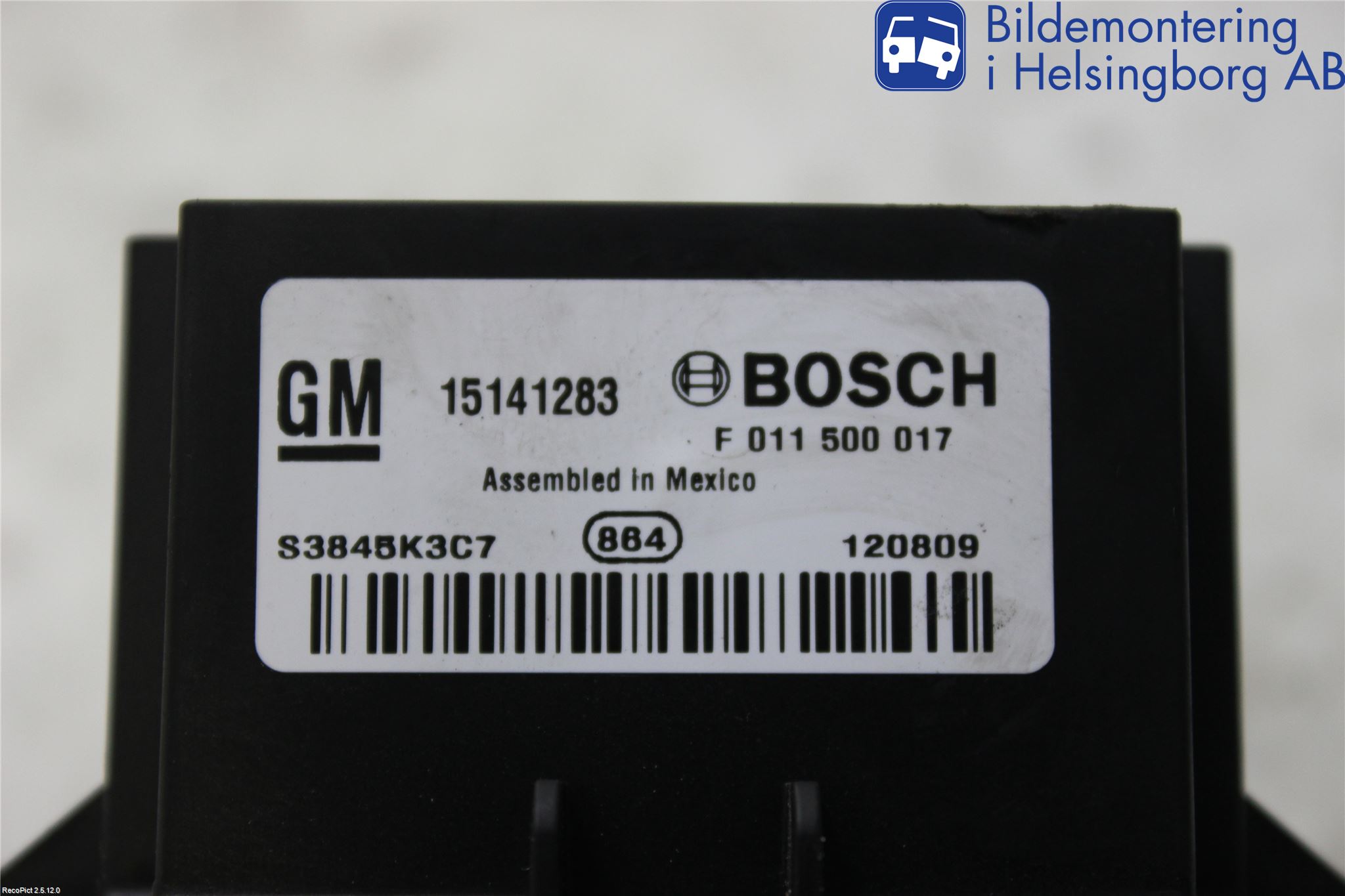 GM CHEVROLET CRUZE Värmefläktsmotstånd