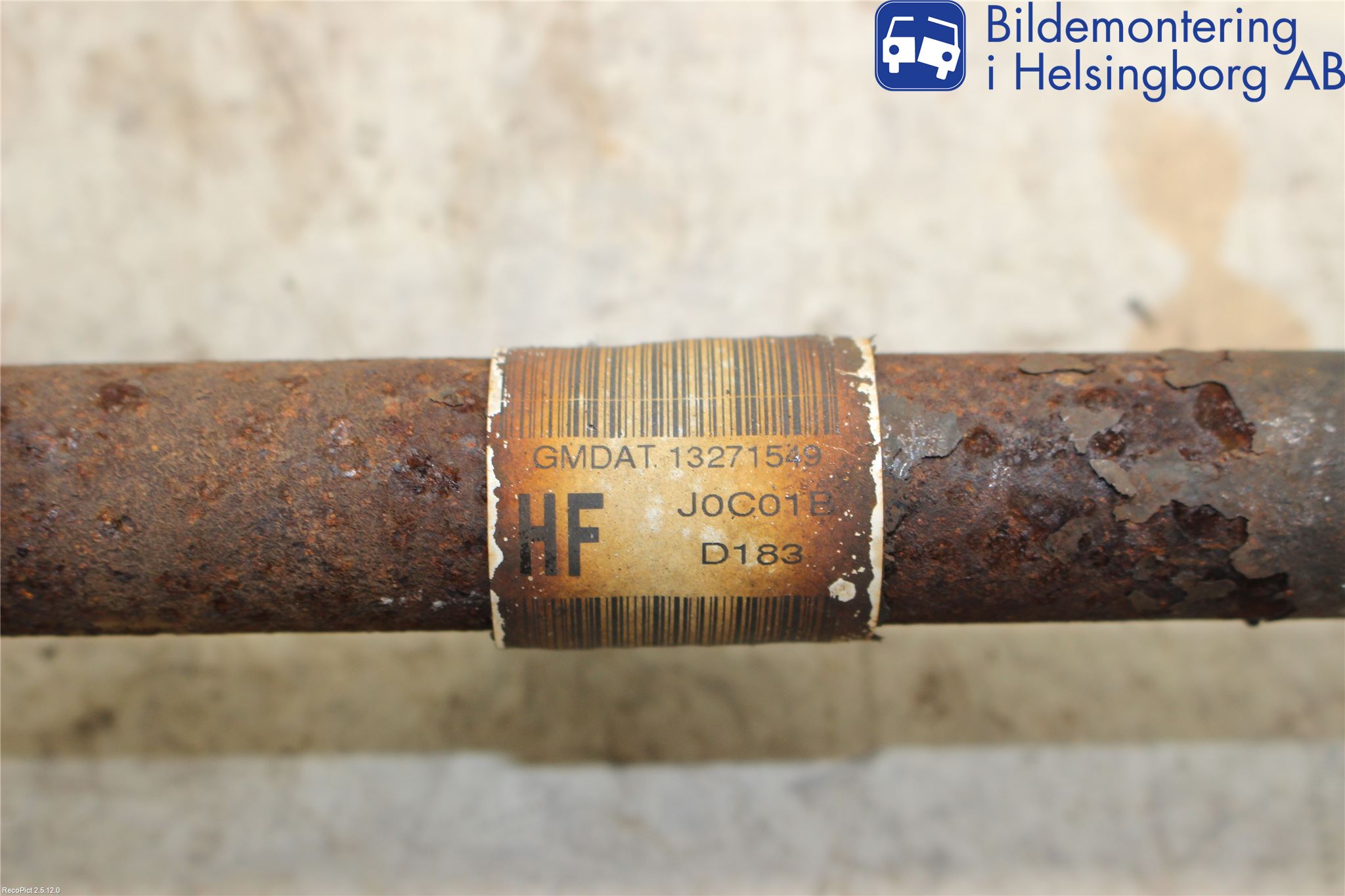 GM CHEVROLET CRUZE Drivaxel Fram Höger