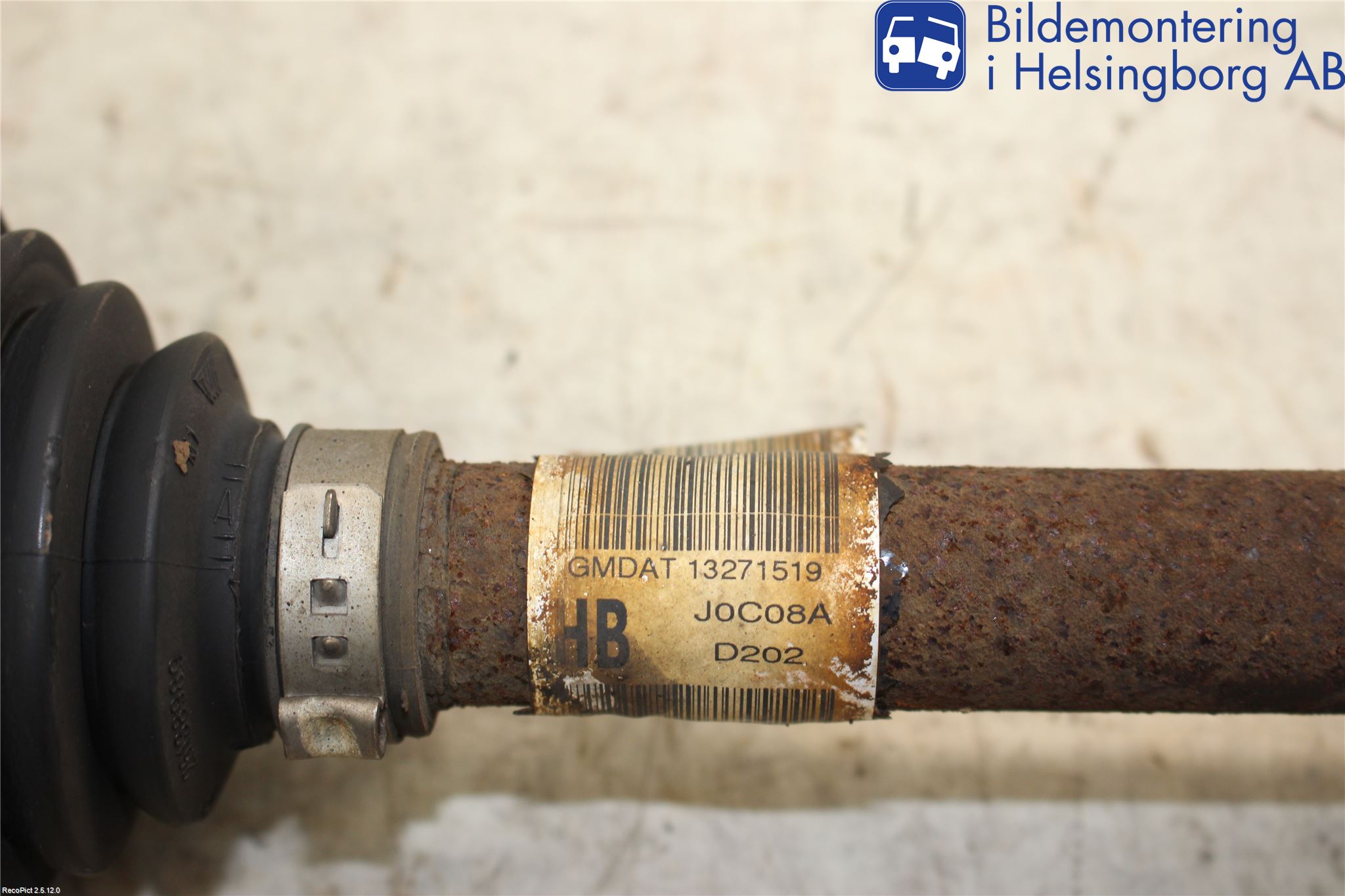 GM CHEVROLET CRUZE Drivaxel Fram Vänster