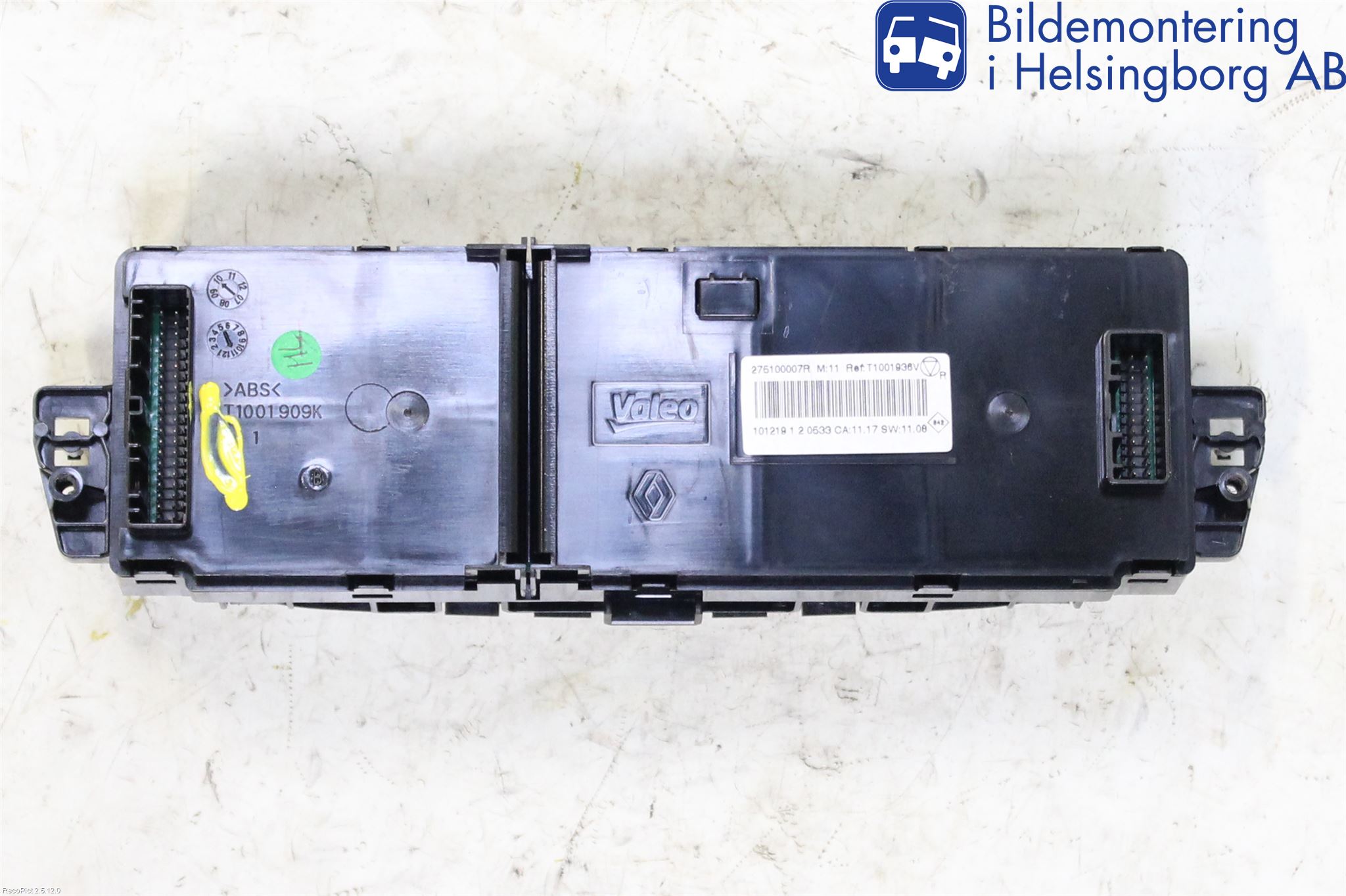 Renault MEGANE III 09-15 Ac Styrenhet Ac Manöveren