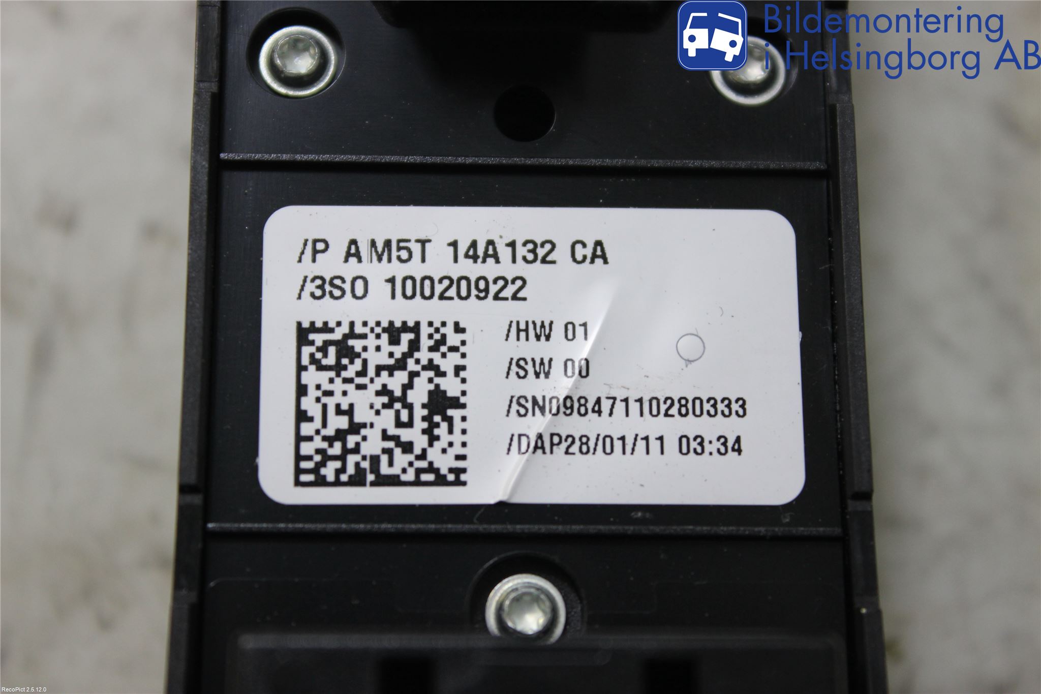 Ford FOCUS 11-14 Strömställare Elhiss