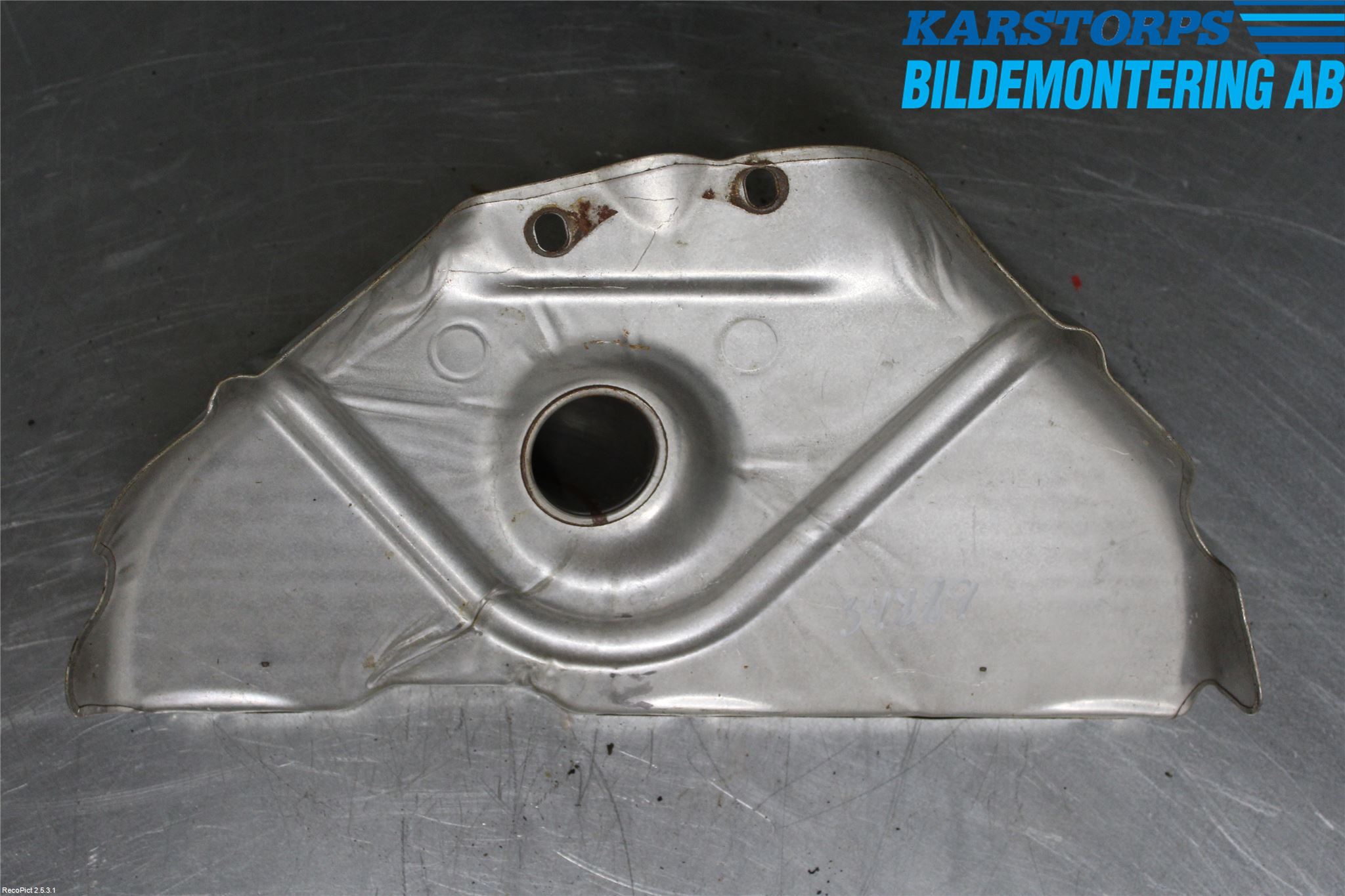 Volvo V70 05-08 Avgas Förvärmningsplåt