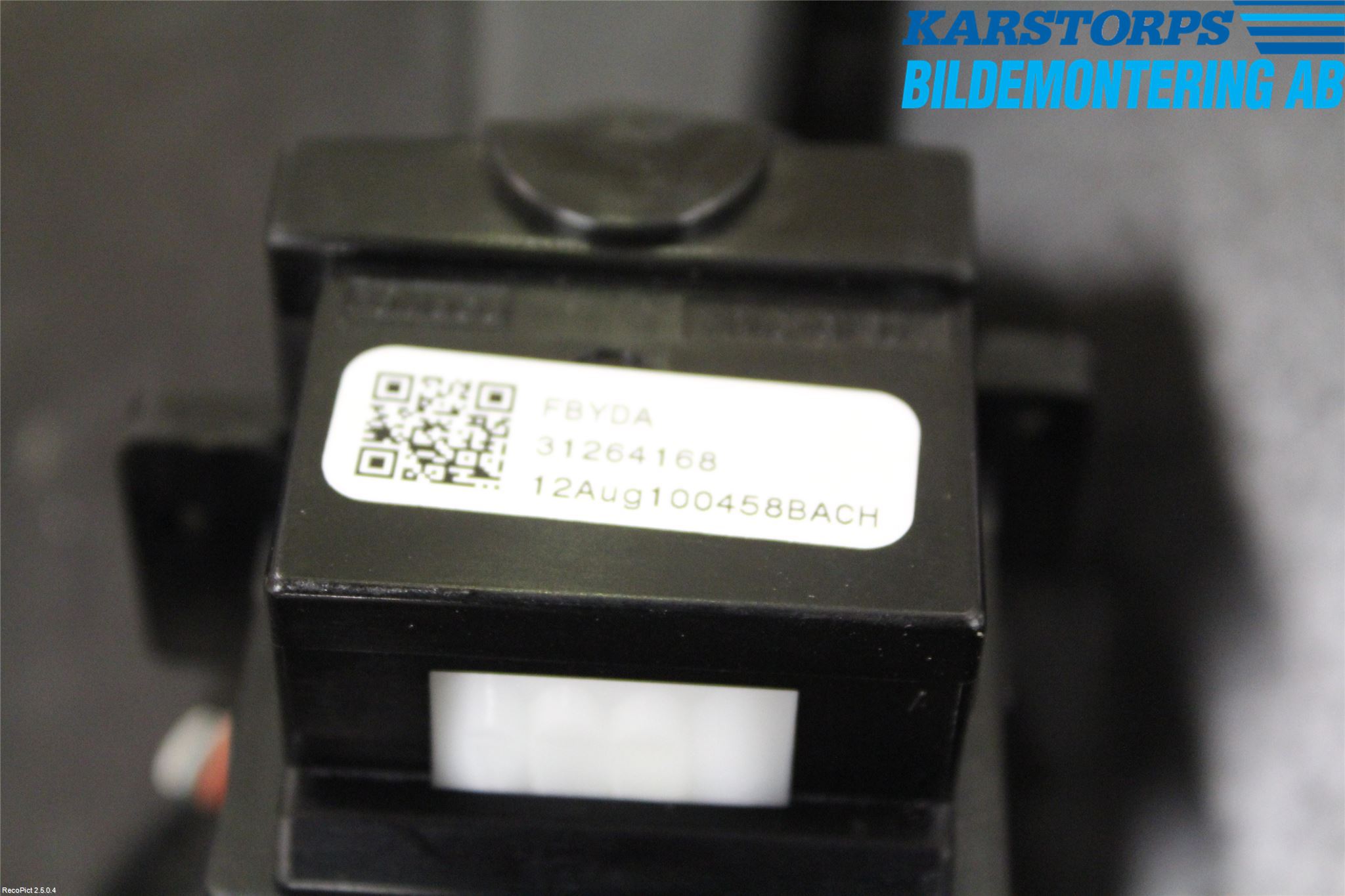 Volvo V70 08-13 Spak Torkar-Spolomk