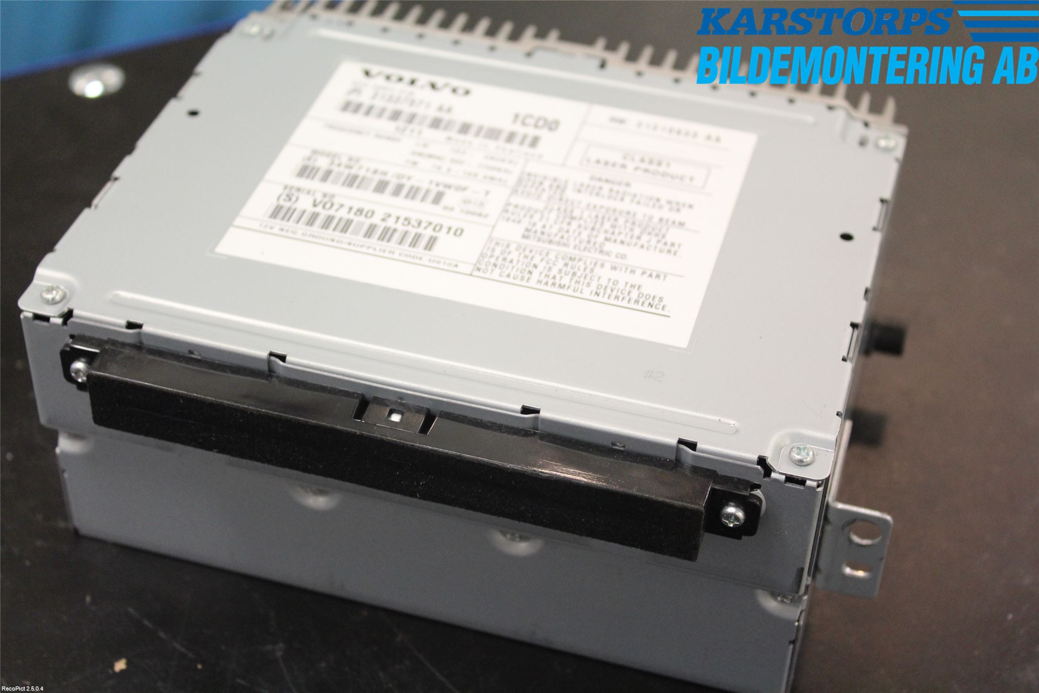 Volvo V70 08-13 Cd Radio - Multimediapanel