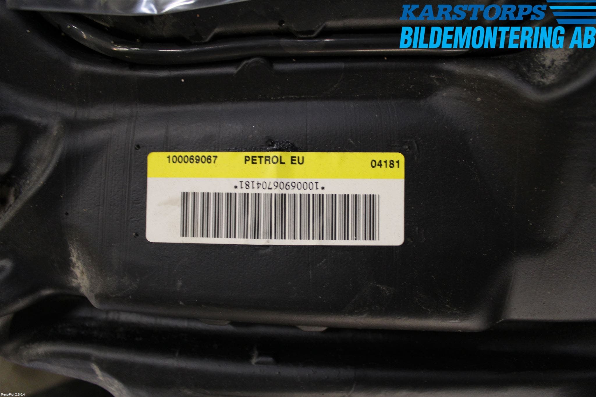 Volvo V60 11-13 Bränsletank Insprutning