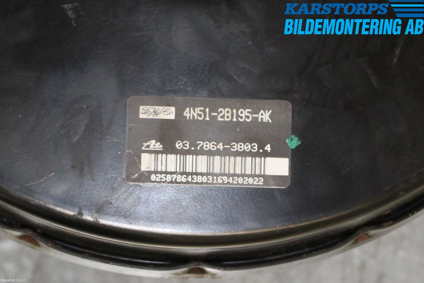 Volvo V50 04-07 Bromsservo