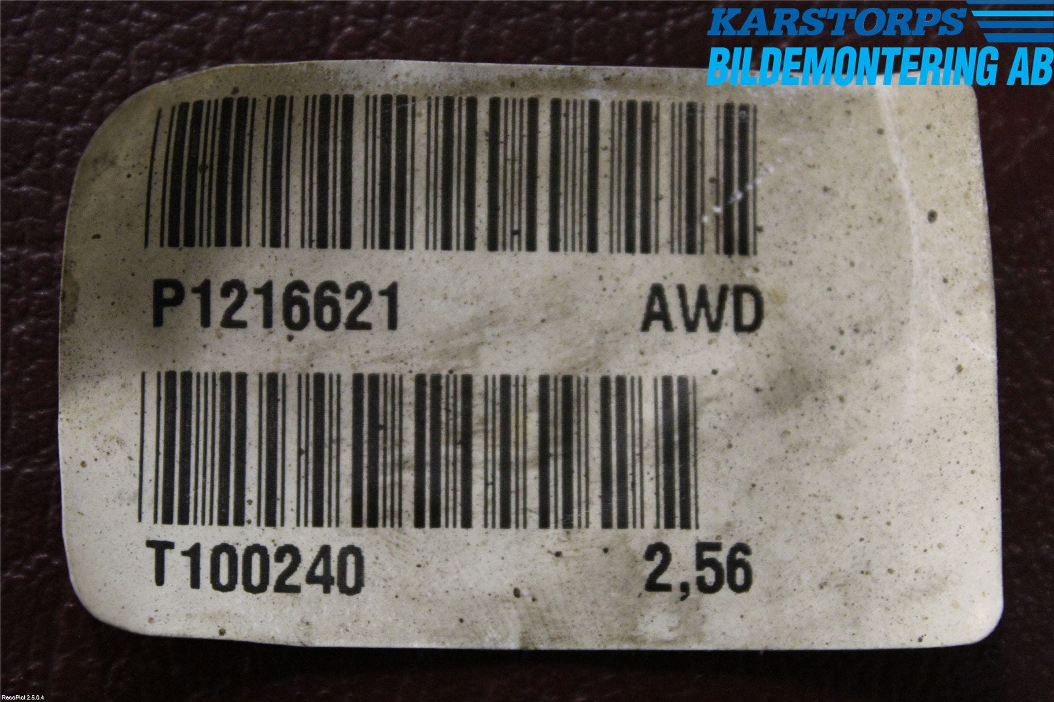 Volvo V50 04-07 Bakväxel-Diff