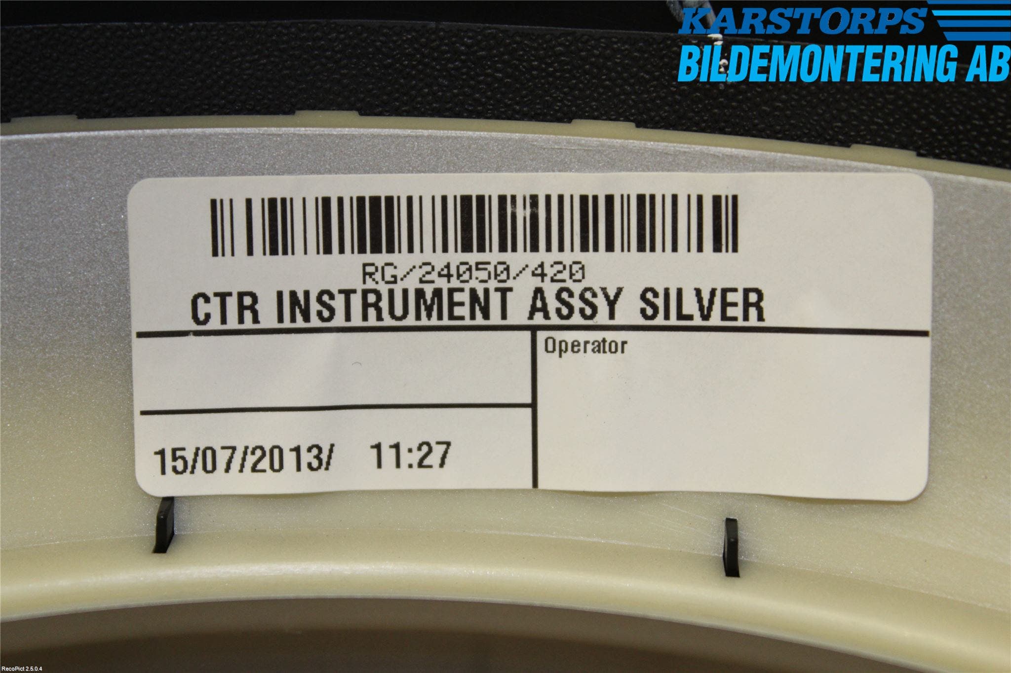 Mini COUPE R56 05-14 Instrumentsarg