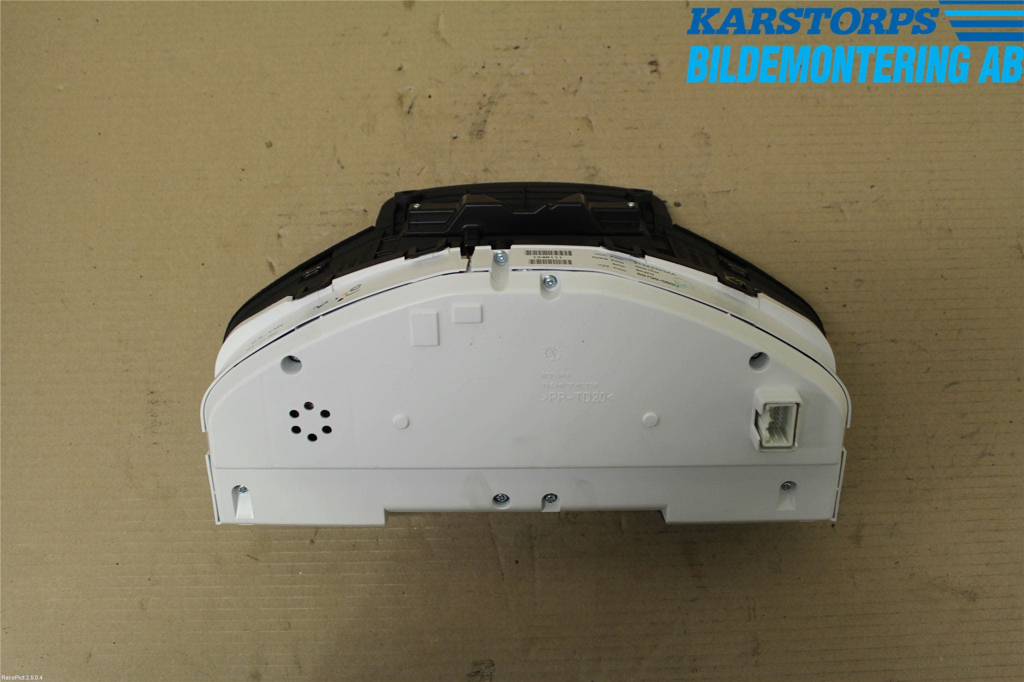 Volvo V60 11-13 Instrument Komb