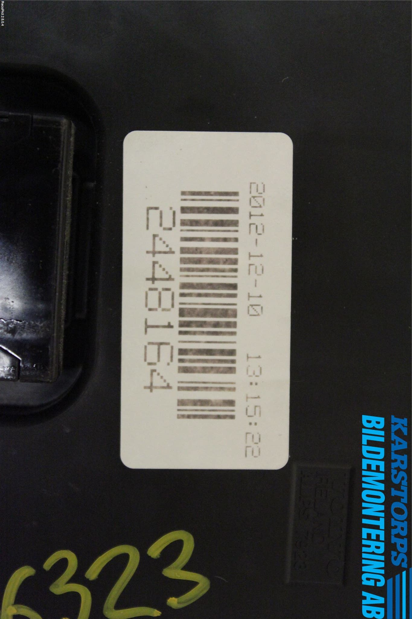 Volvo V60 11-13 Värmereglage