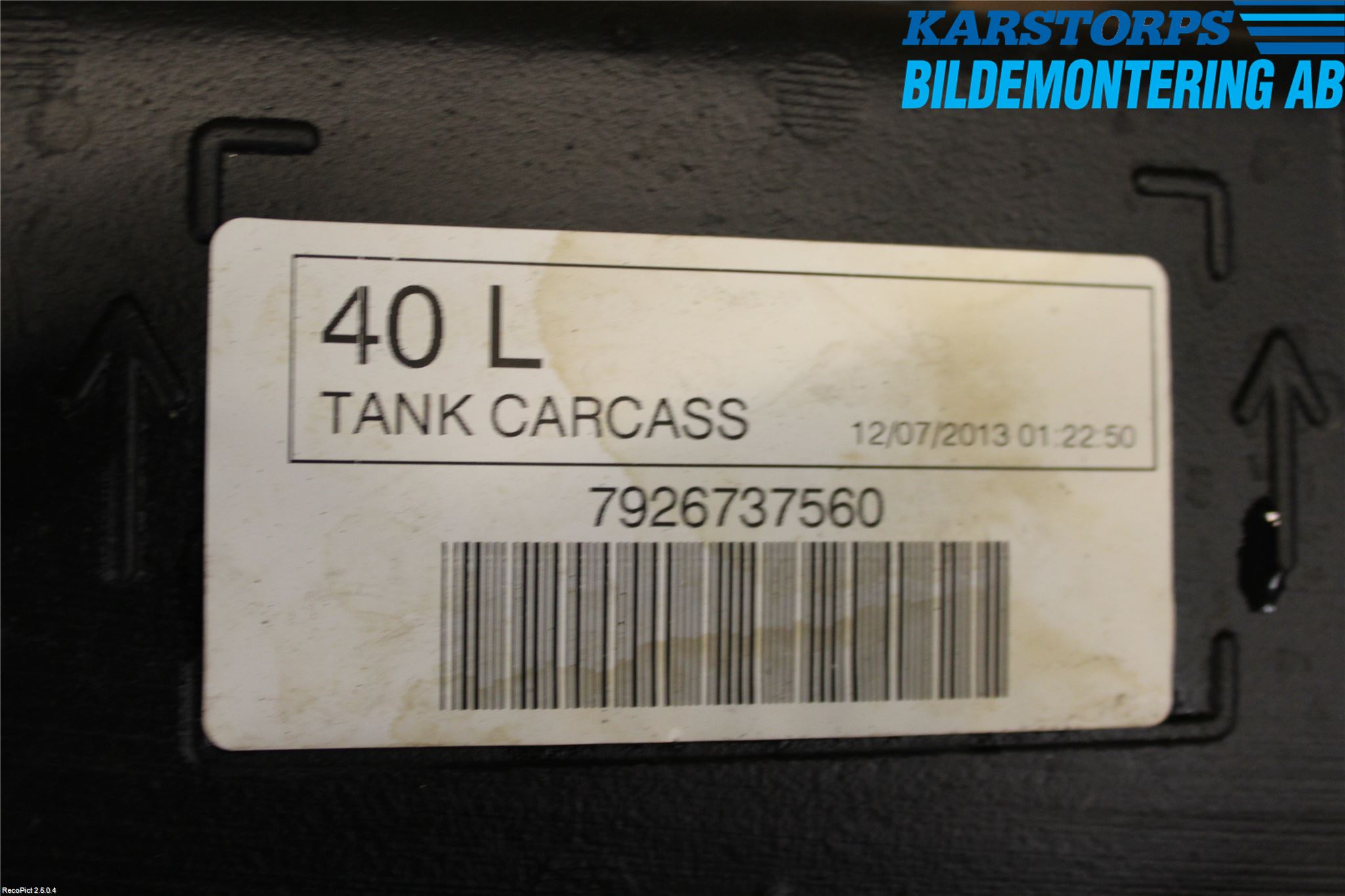 Mini COUPE R56 05-14 Bränsletank Insprutning