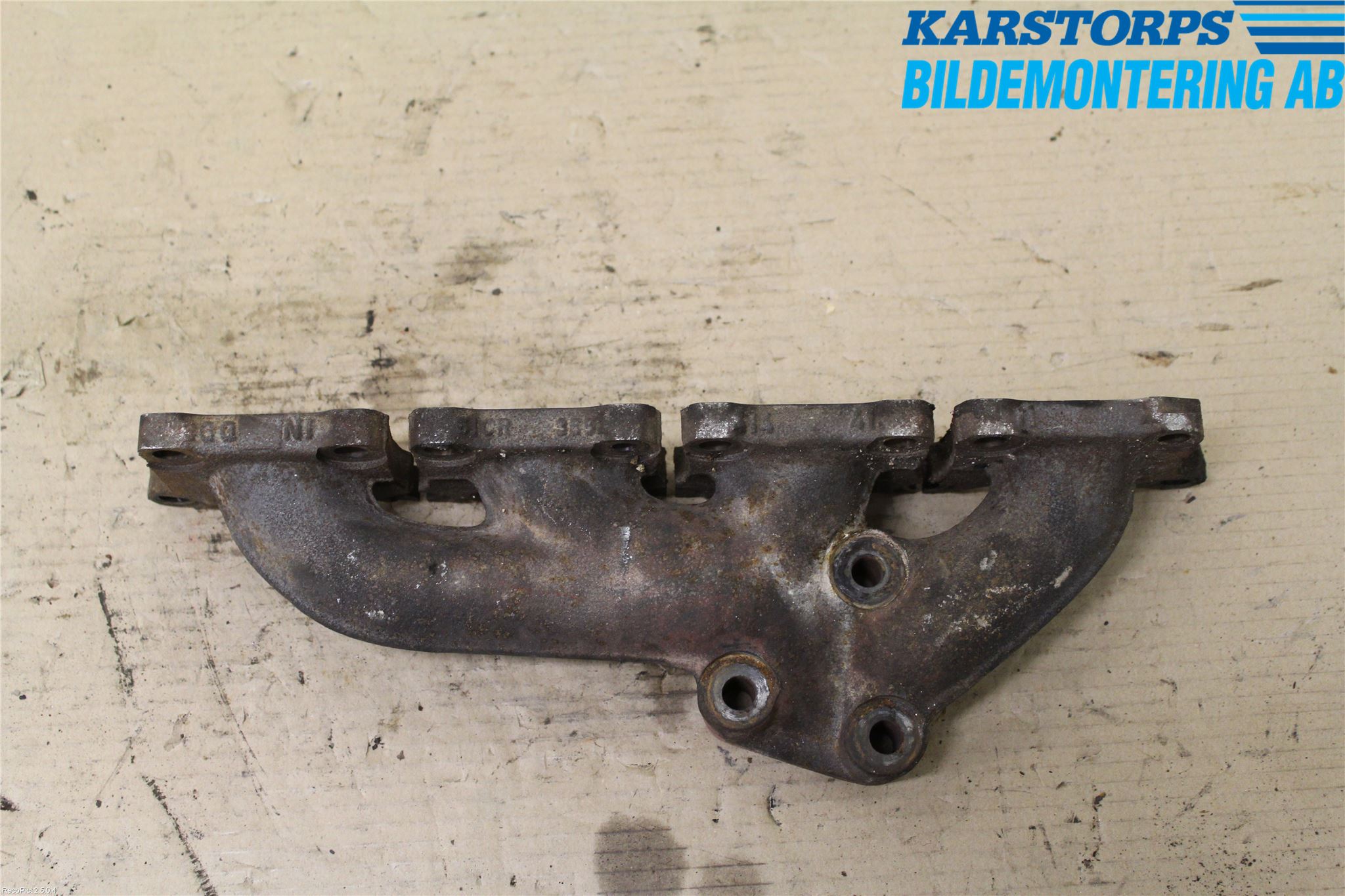 Audi A4/S4 05-07 Grenrör Avgas