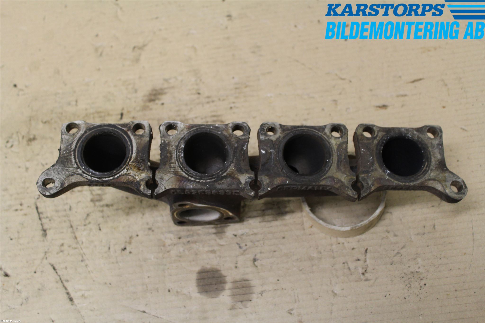 Audi A4/S4 05-07 Grenrör Avgas